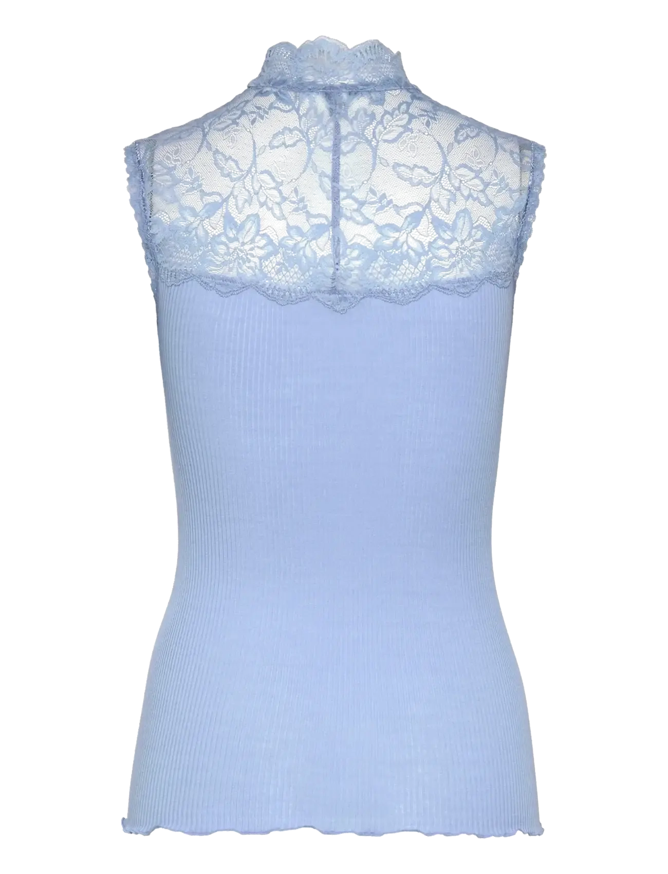RM By Rosemunde - RMWBea SL T-Neck Top - Ærmeløse toppe - bel air blue - 2