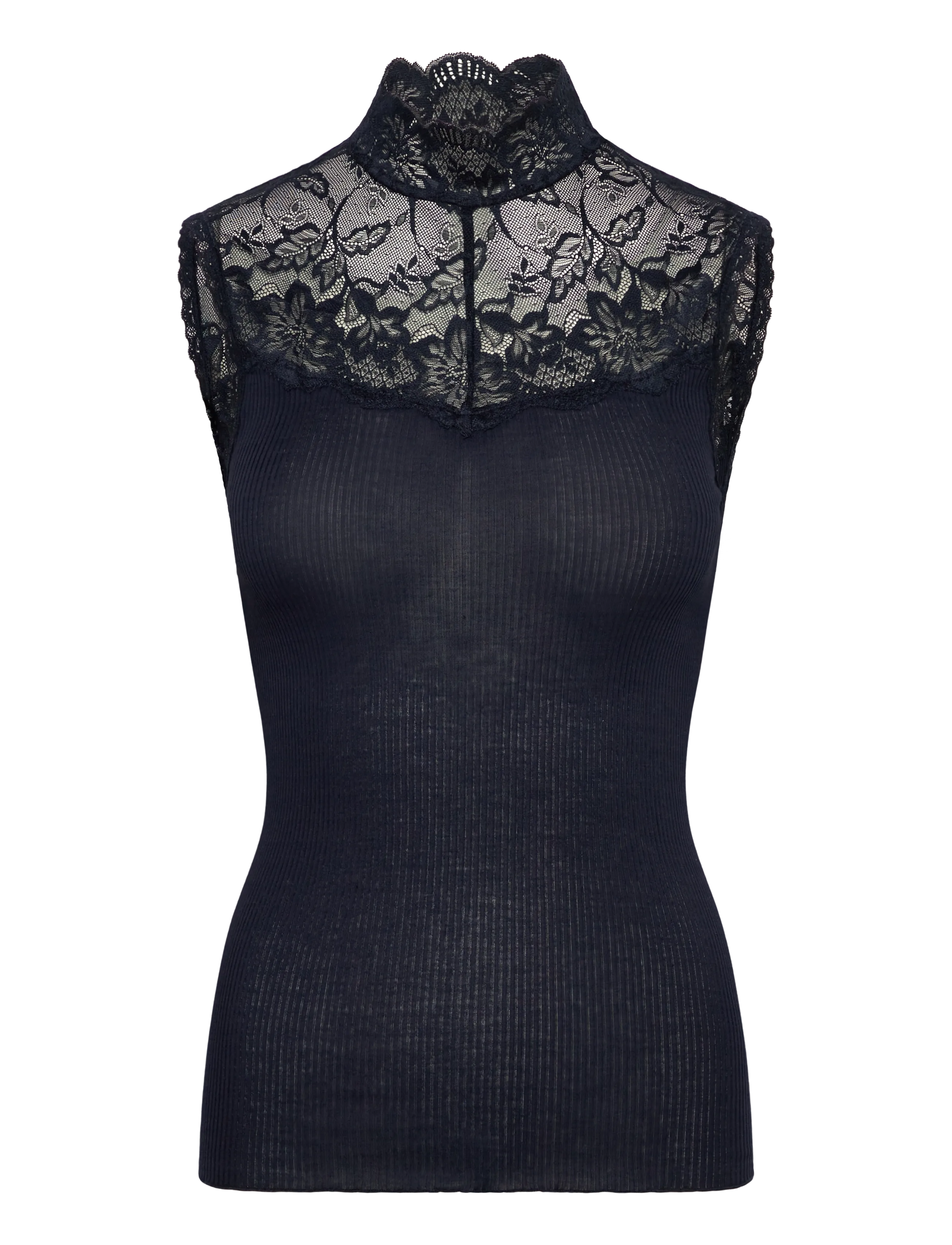 RM By Rosemunde RMWBea SL T-Neck Top - RM By Rosemunde - NAVY / navy