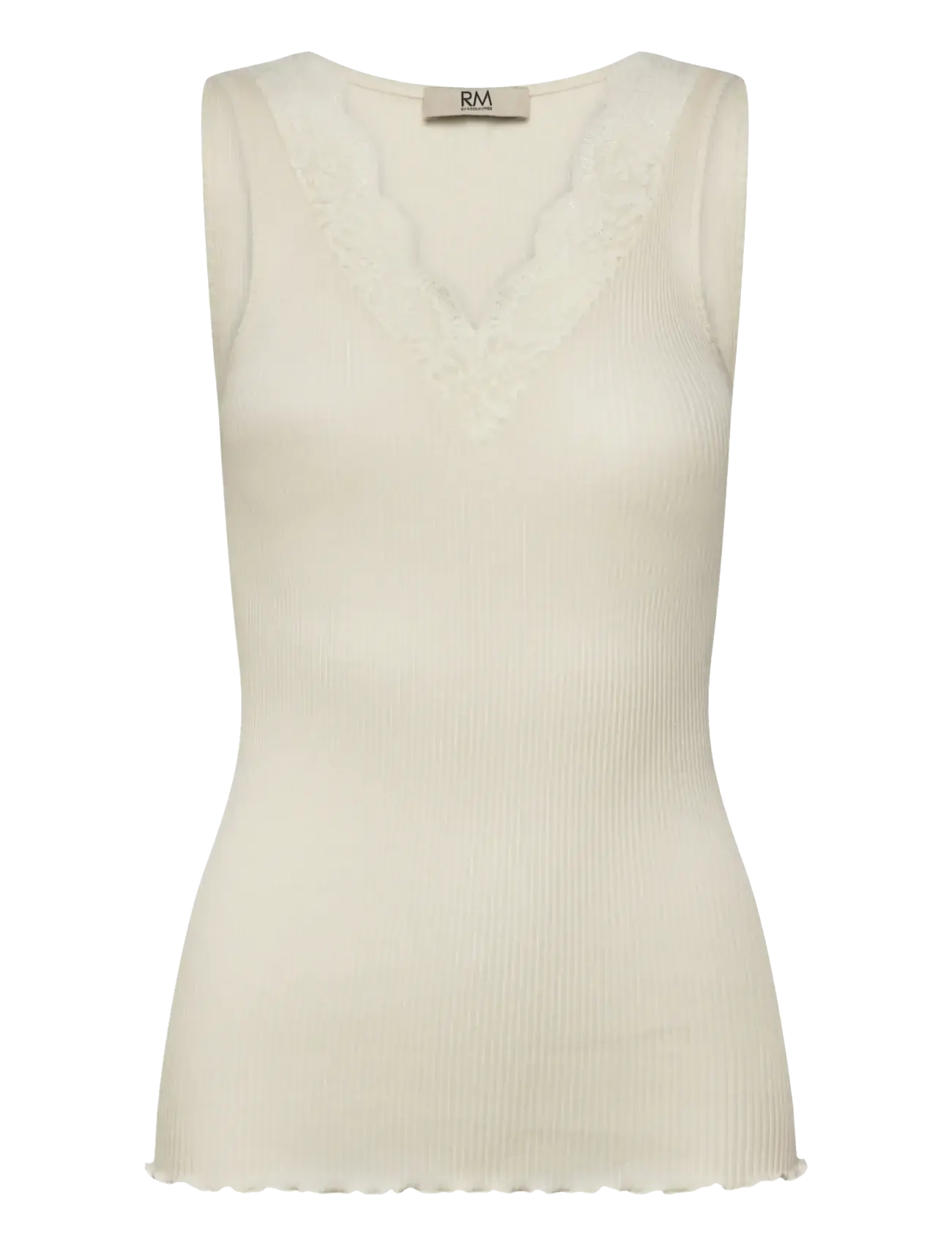 RM By Rosemunde RMWBea SL V-Neck Top - RM By Rosemunde - IVORY / cream
