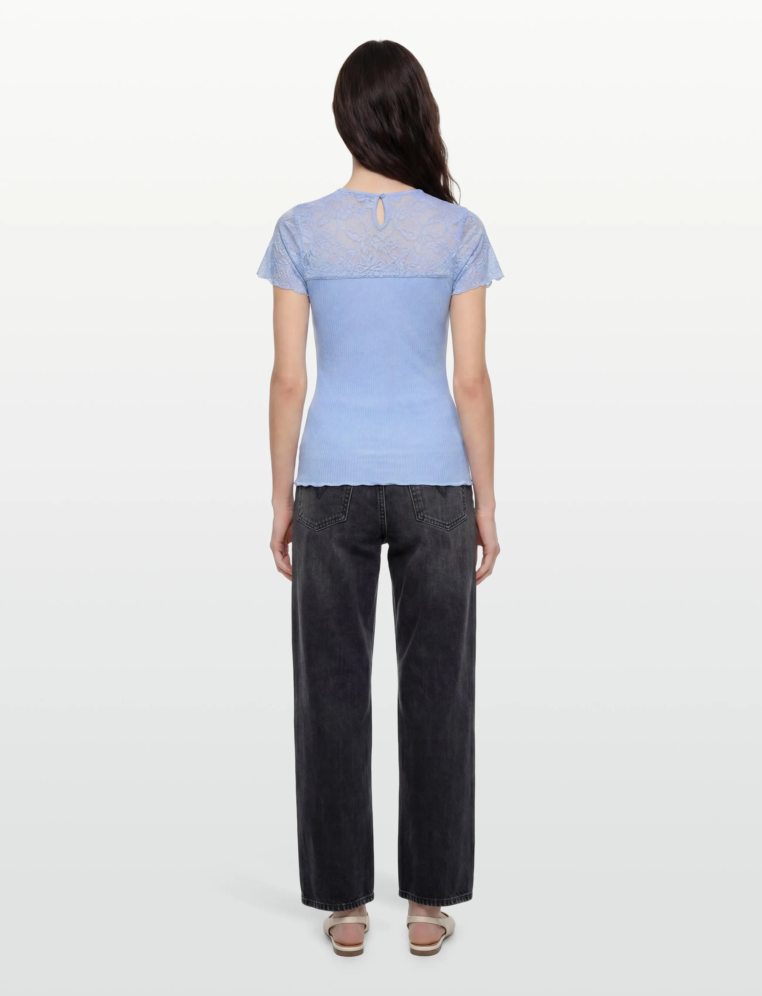 RM By Rosemunde - RMWBea SS O-Neck T-shirt - t-shirts - bel air blue - 4