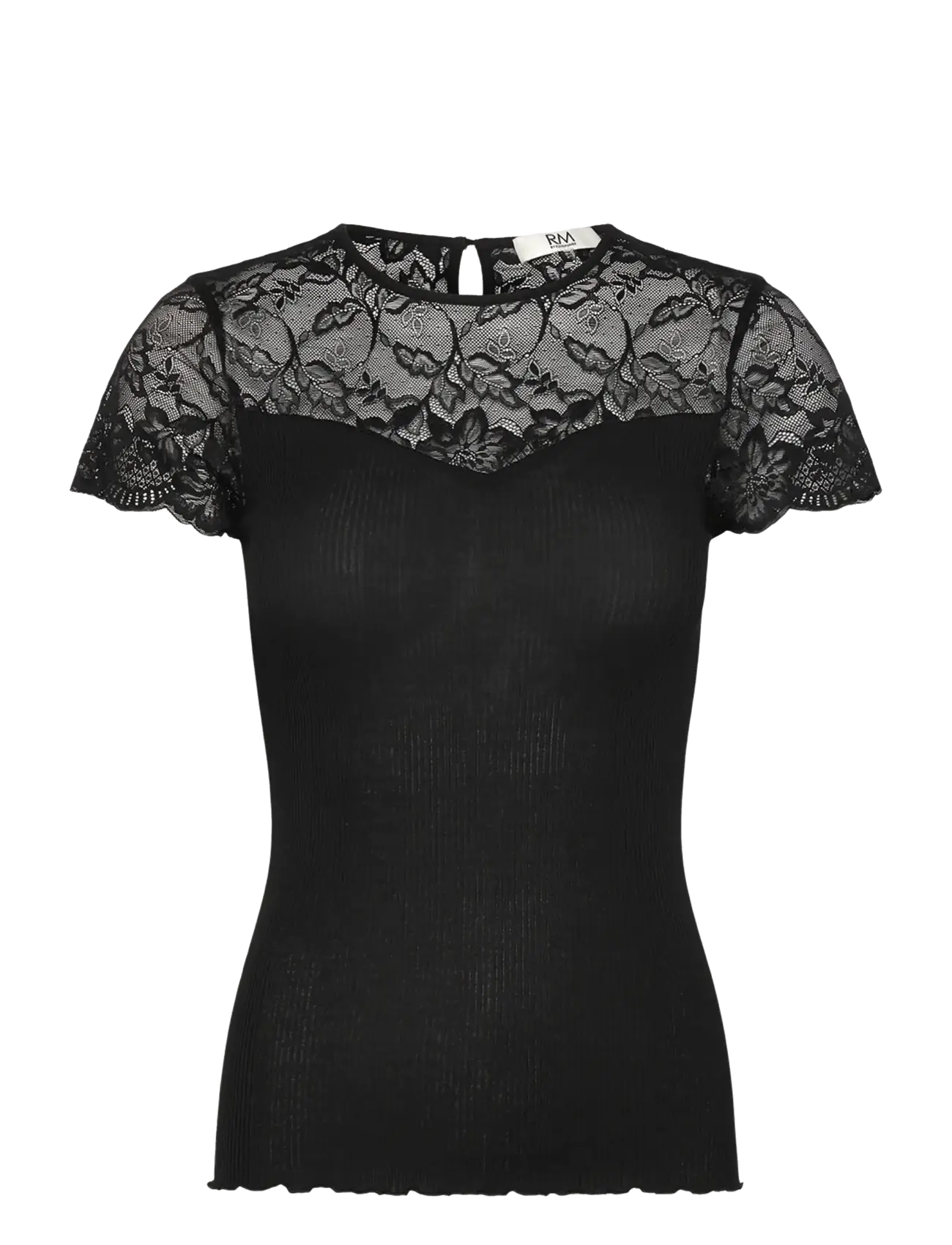 RM By Rosemunde RMWBea SS O-Neck T-shirt - RM By Rosemunde - BLACK / black