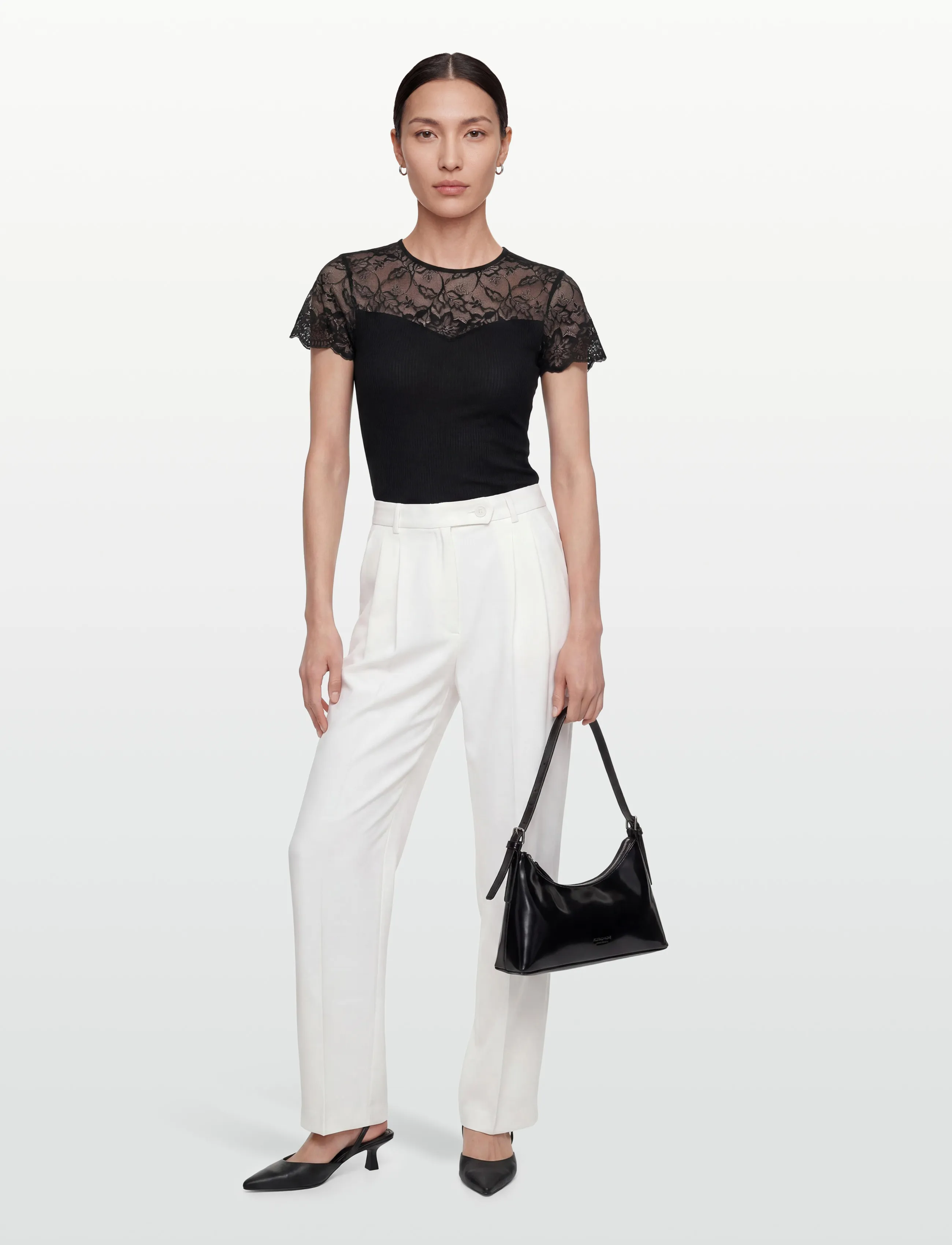 RM By Rosemunde - RMWBea SS O-Neck T-shirt - t-shirts - black - 0