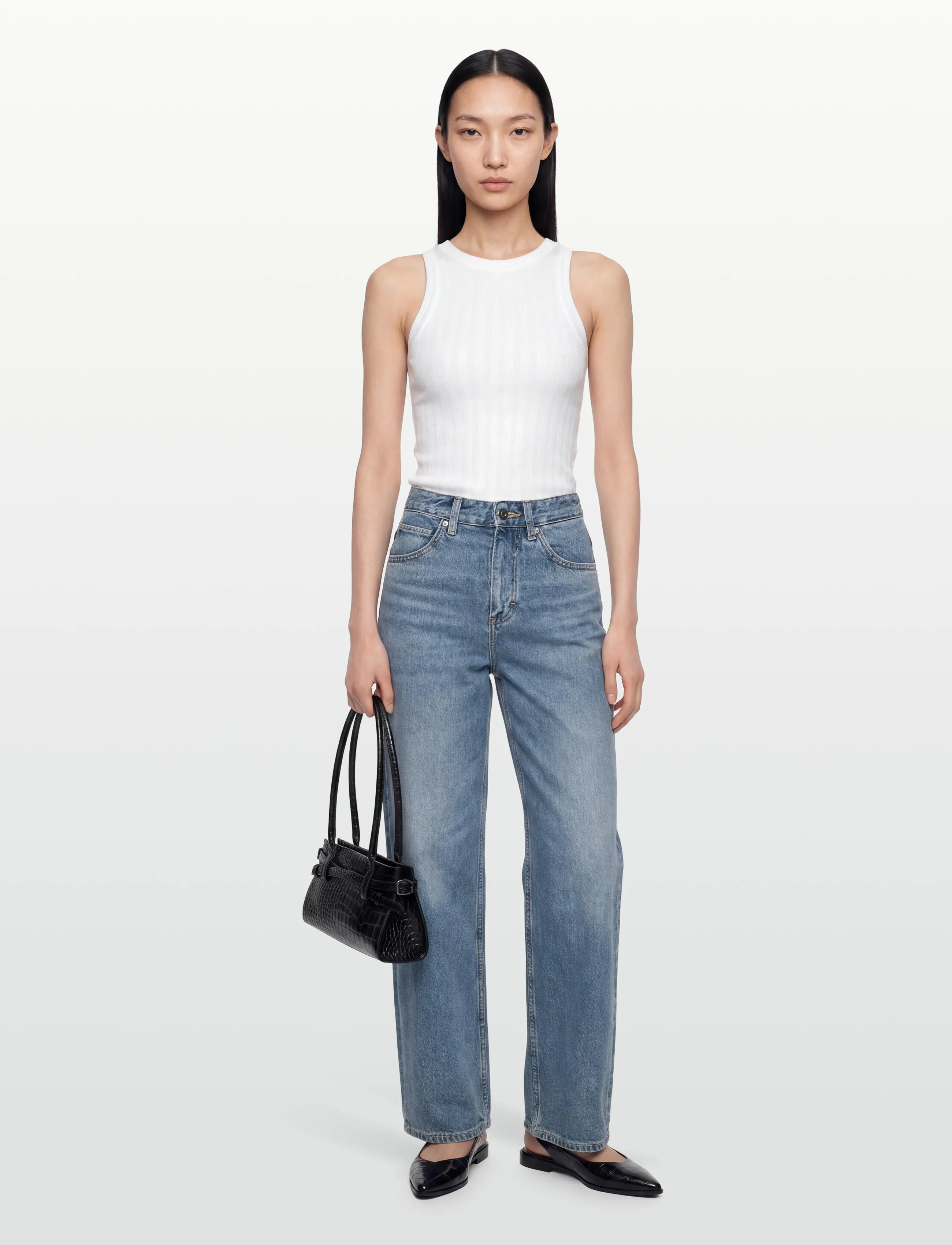 RM By Rosemunde - RMWBardot SL Tank Top - laveste priser - new white - 0