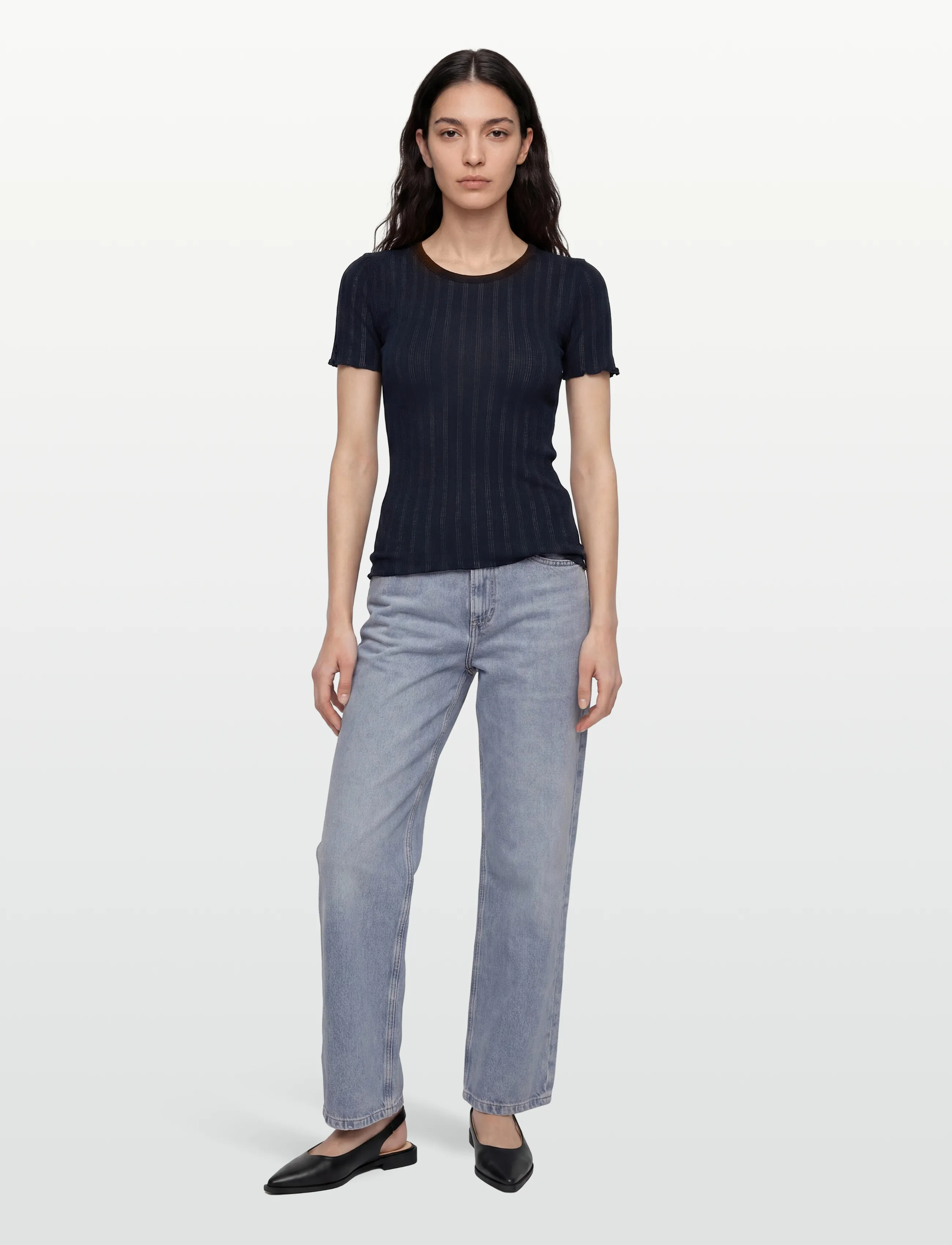 RM By Rosemunde - RMWBardot SS T-shirt - laveste priser - navy - 0