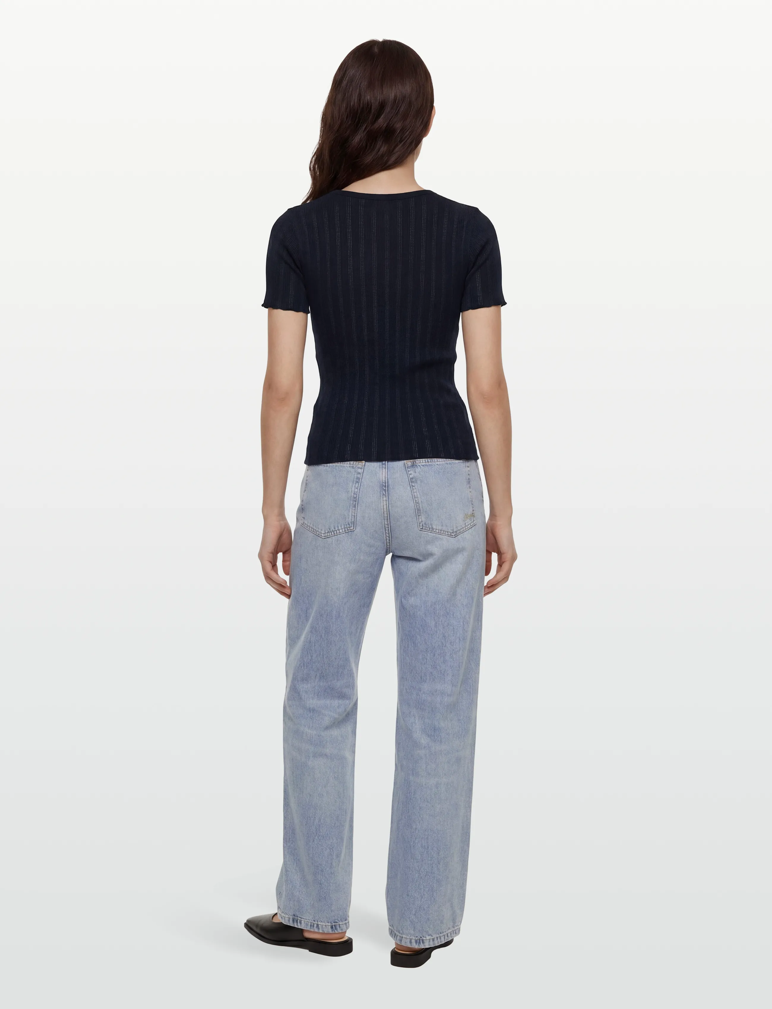 RM By Rosemunde - RMWBardot SS T-shirt - laveste priser - navy - 4