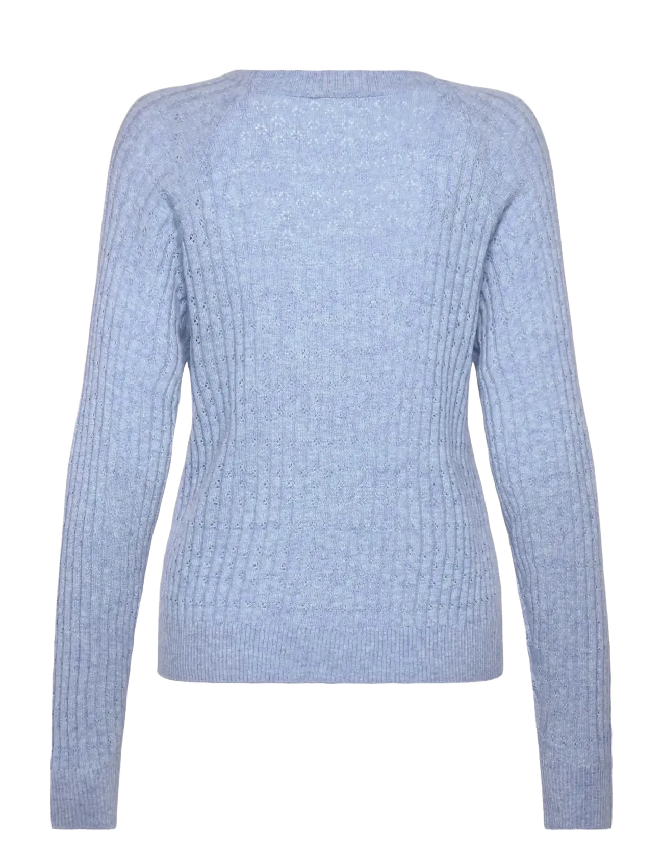 RM By Rosemunde - RMWSofia Pointelle LS Cardigan - kentucky blue melange - 2