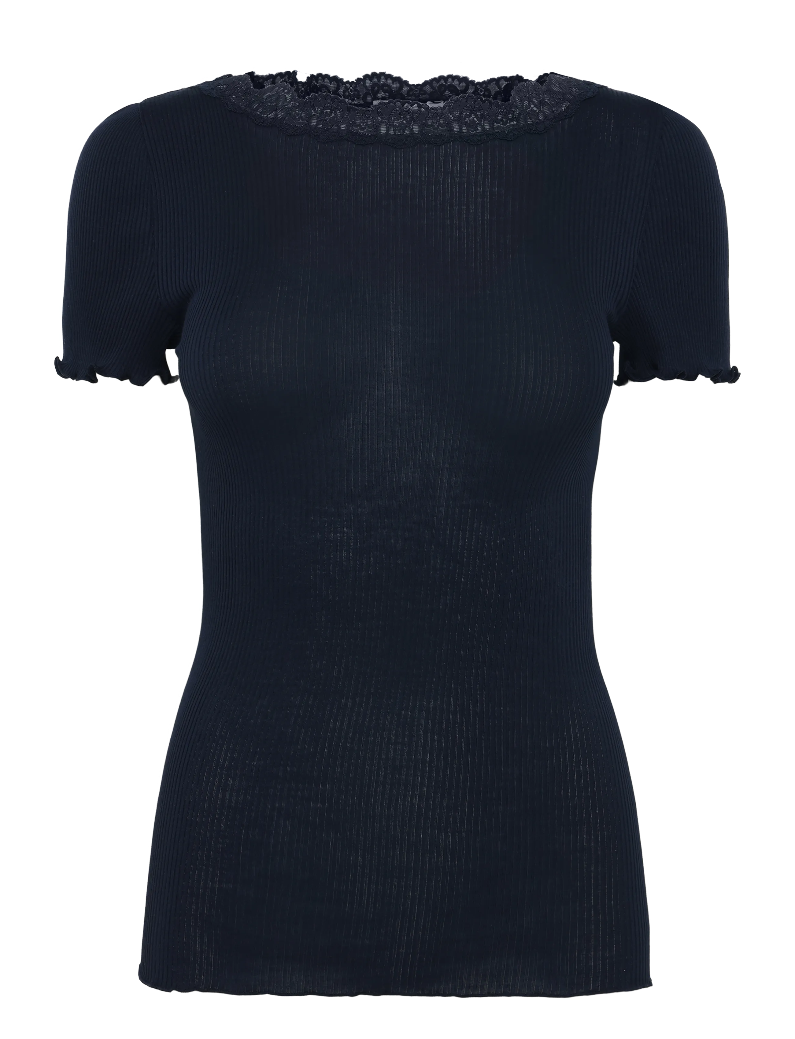 RM By Rosemunde RMWBalta Modal SS Boatneck T-shirt - T-shirts & tops - NAVY / navy