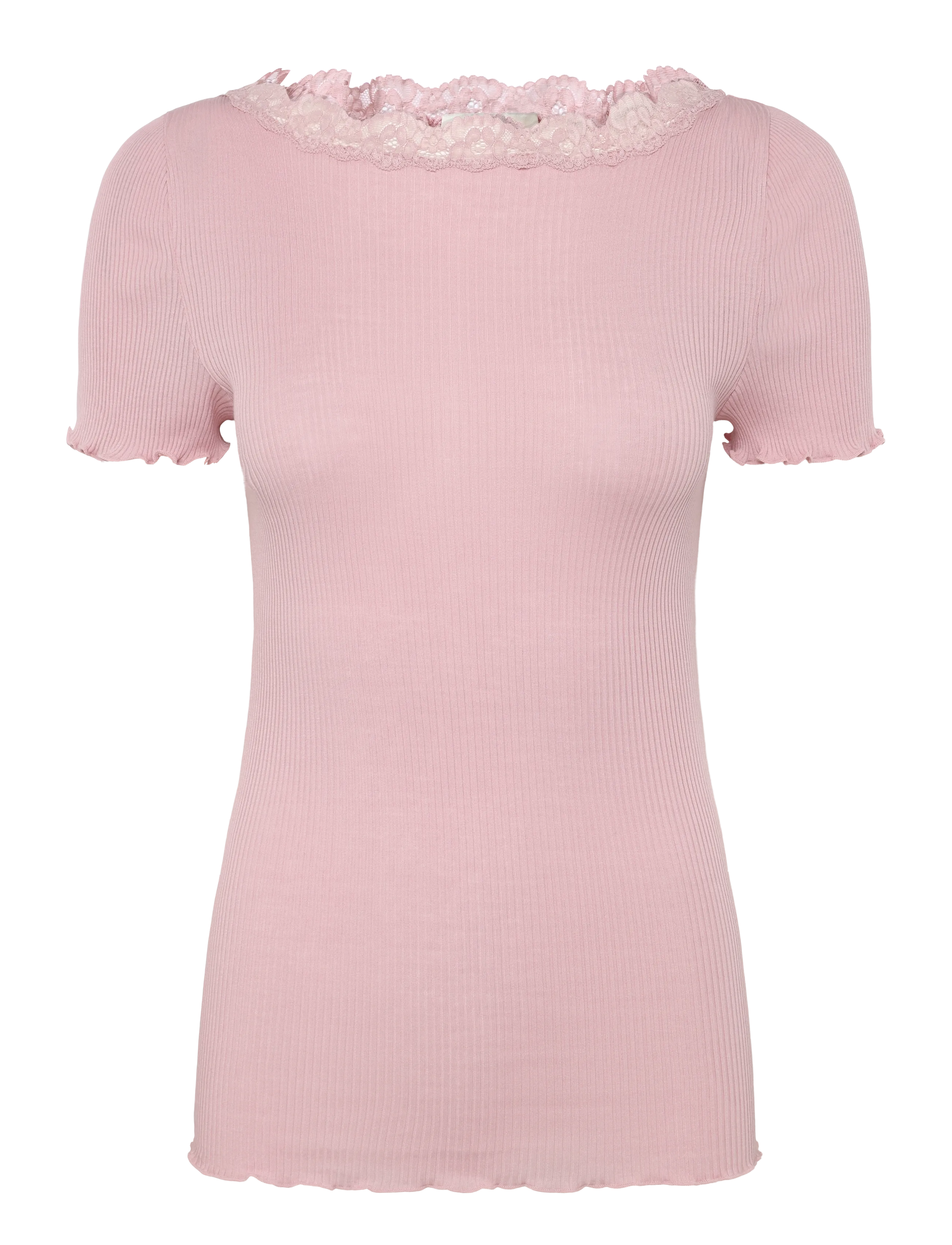 RM By Rosemunde RMWBalta Modal SS Boatneck T-shirt - T-shirts - ZEPHYR / pink/rose