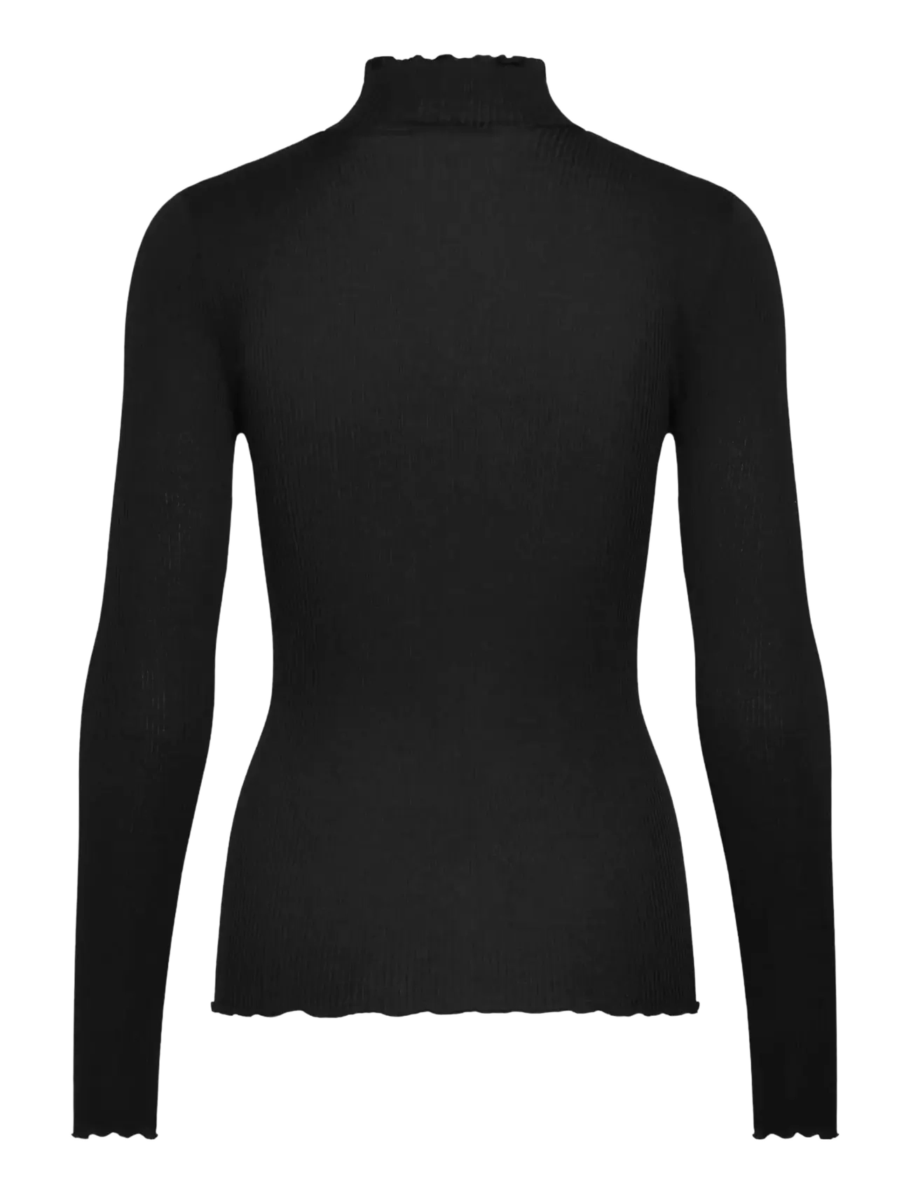 RM By Rosemunde - RMWBalta Modal LS T-neck T-shirt - efterårstøj - black - 1