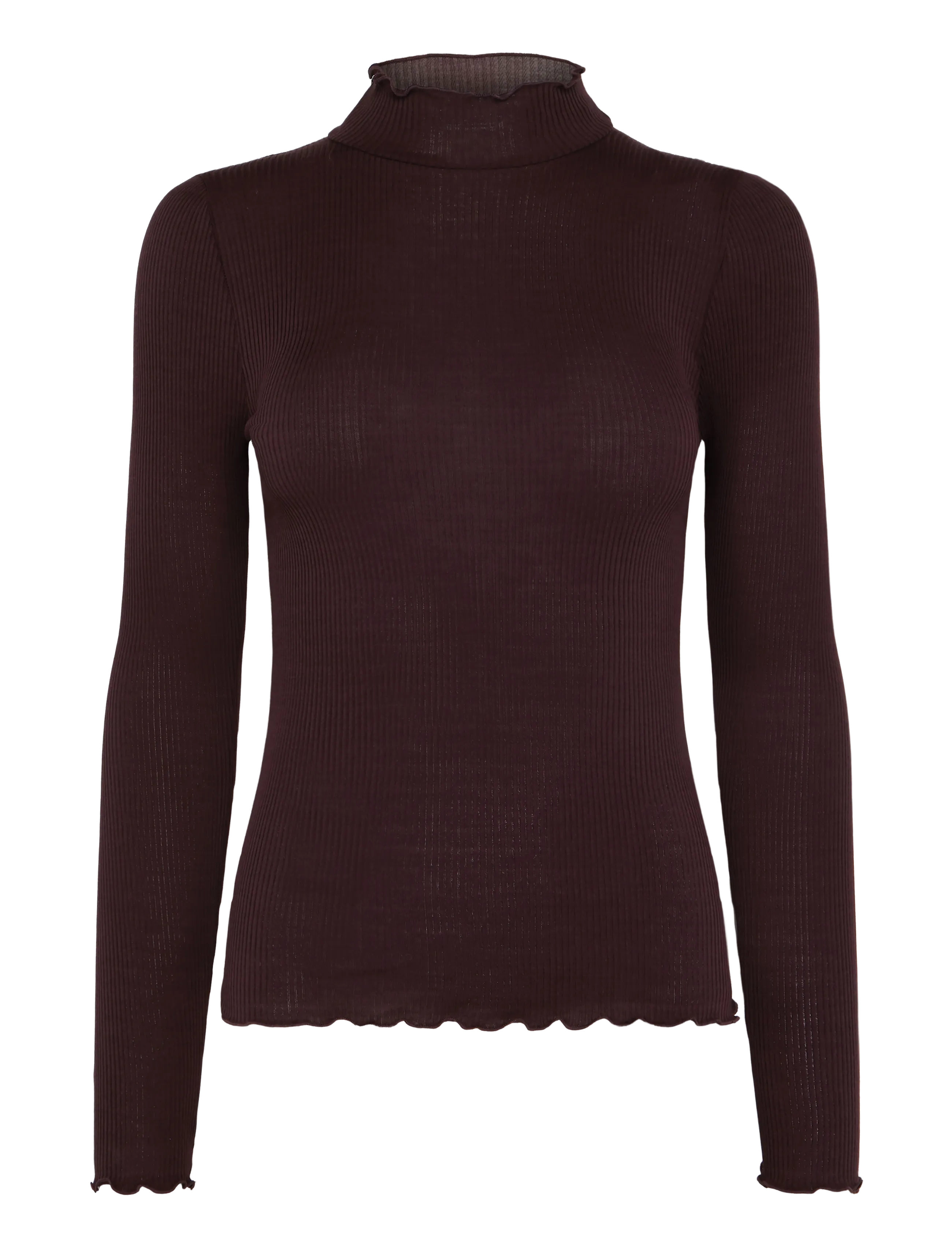 RM By Rosemunde RMWBalta Modal LS T-neck T-shirt - RM By Rosemunde - FUDGE / brown
