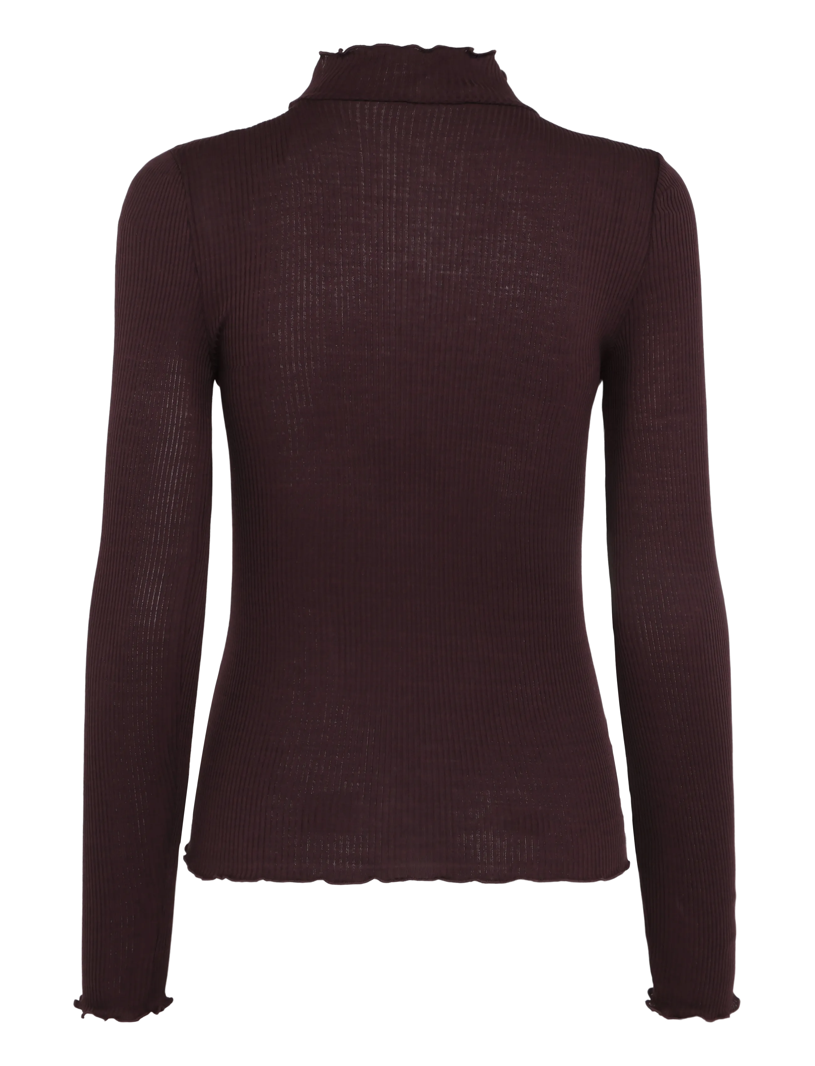 RM By Rosemunde - RMWBalta Modal LS T-neck T-shirt - sügisesed riided - fudge - 1
