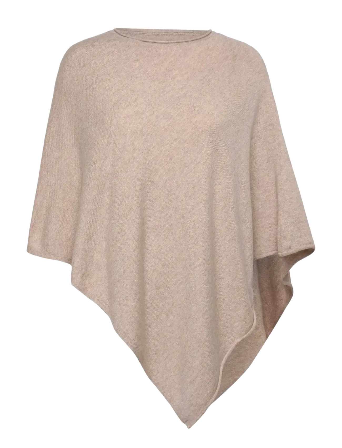 RM By Rosemunde RMWSofia Wool Poncho - Ponchoer & kapper - LIGHT SAND MELANGE / beige
