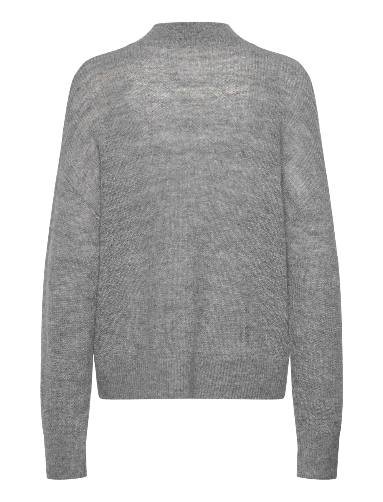 RM By Rosemunde - RMWCille LS Turtleneck Pullover - höstkläder - medium grey melange - 2