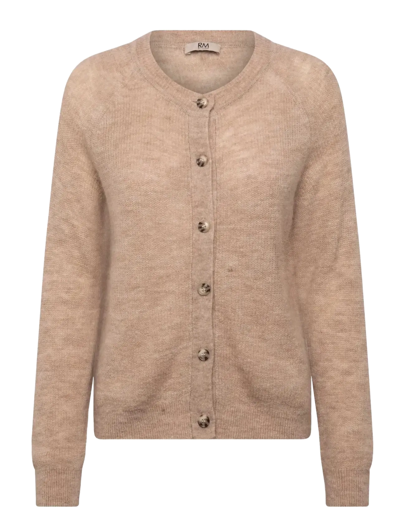 RM By Rosemunde RMWCille LS Cardigan - RM By Rosemunde - LIGHT SAND MELANGE / beige