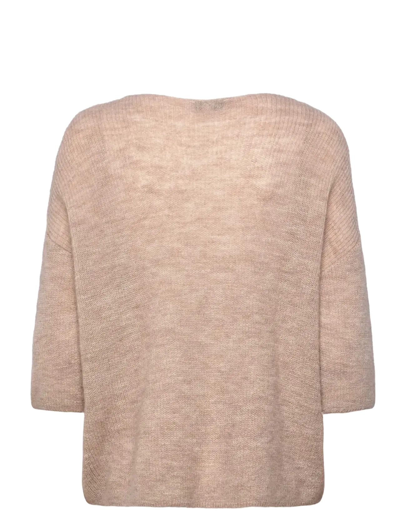 RM By Rosemunde - RMWCille SS Pullover - efterårstøj - light sand melange - 1