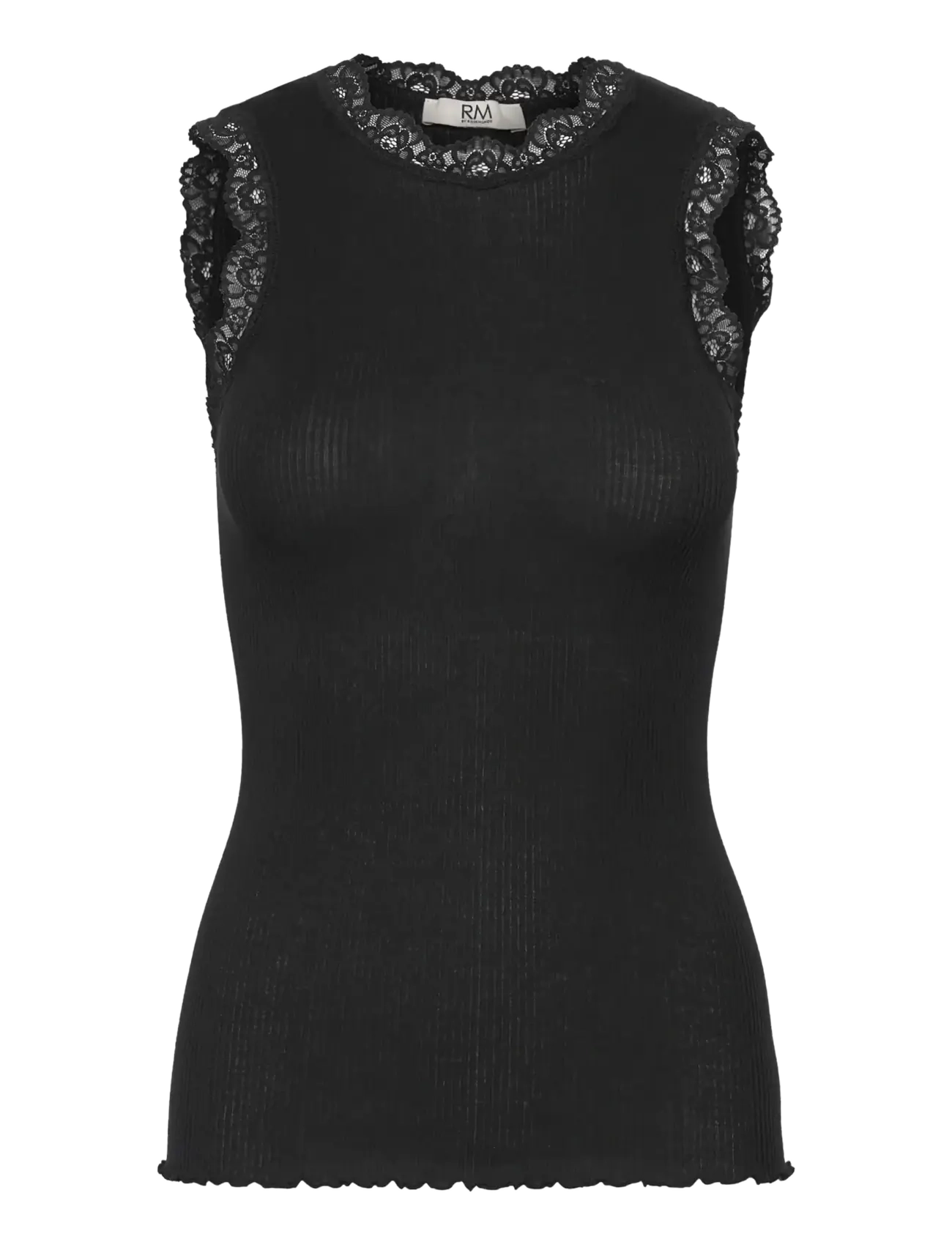 RM By Rosemunde RMWBalta O-Neck SL Top - RM By Rosemunde - BLACK / black