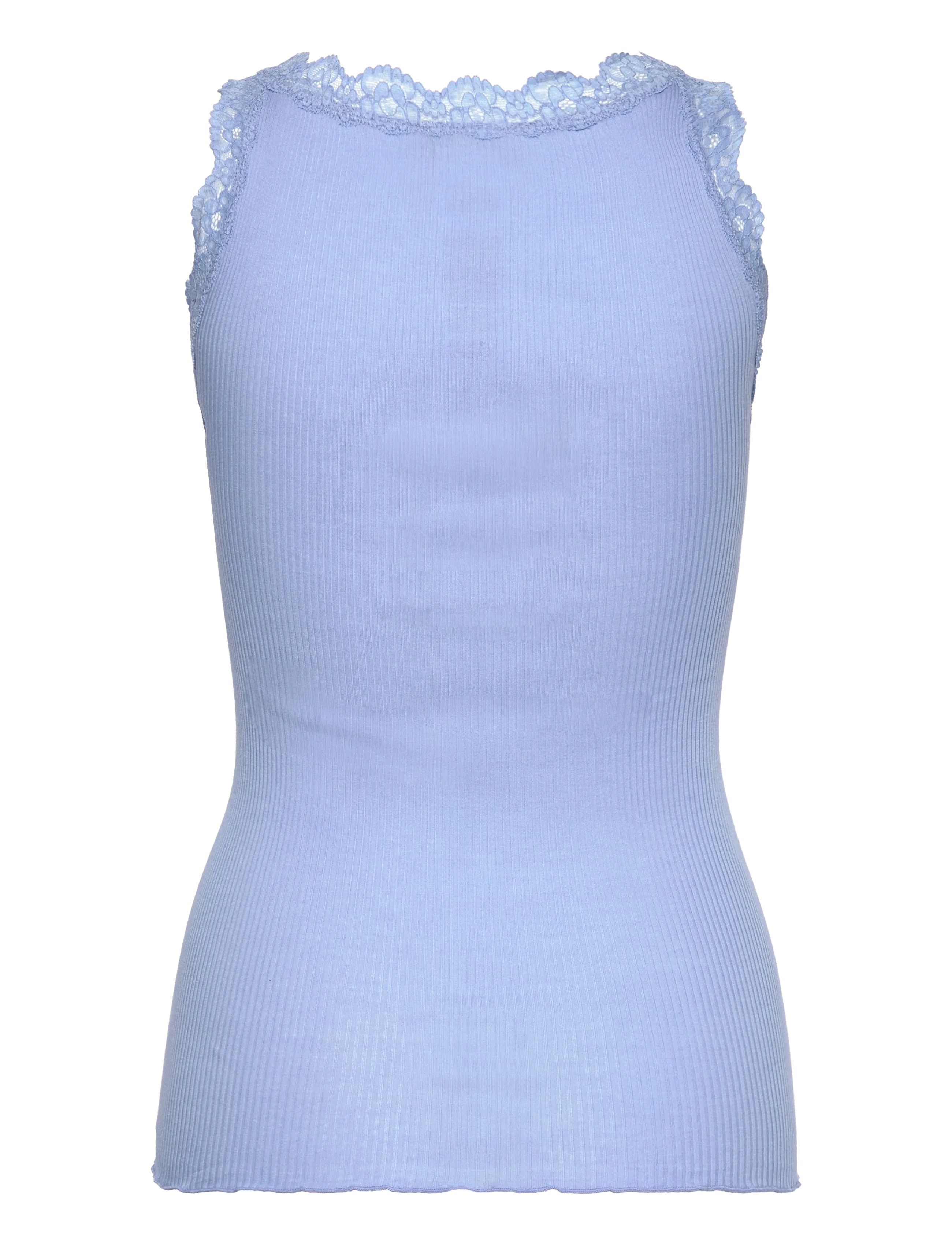 RM By Rosemunde - RMWBalta Modal SL U-Neck Top - laveste priser - bel air blue - 2