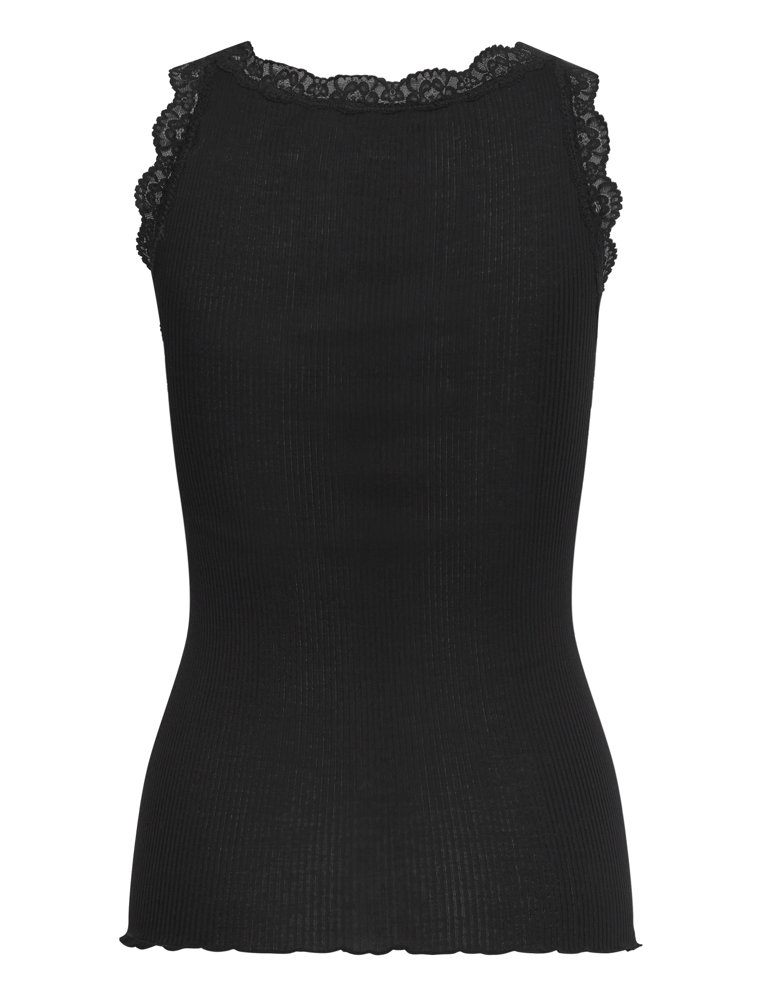 RM By Rosemunde - RMWBalta Modal SL U-Neck Top - laveste priser - black - 1