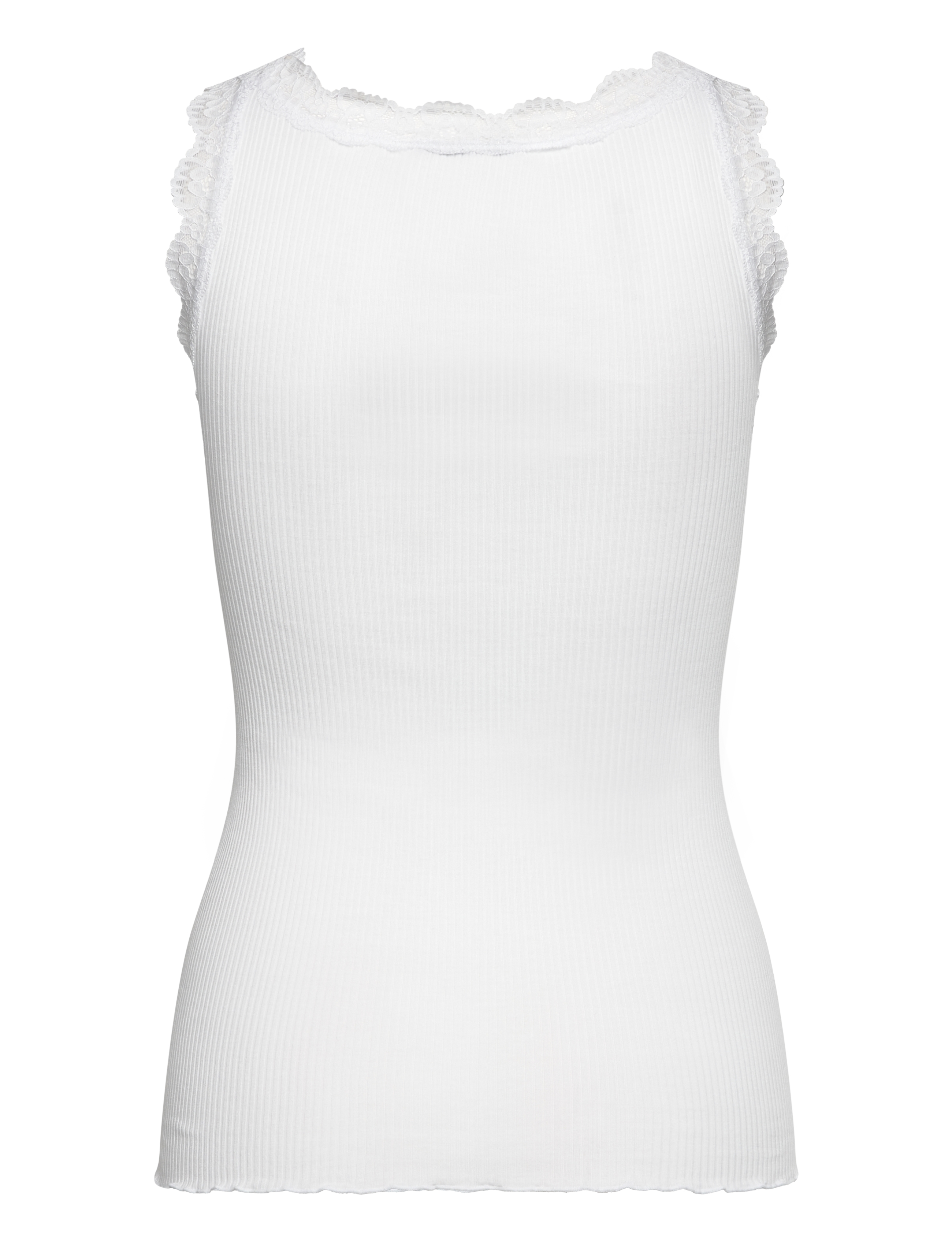 RM By Rosemunde - RMWBalta Modal SL U-Neck Top - laveste priser - new white - 1
