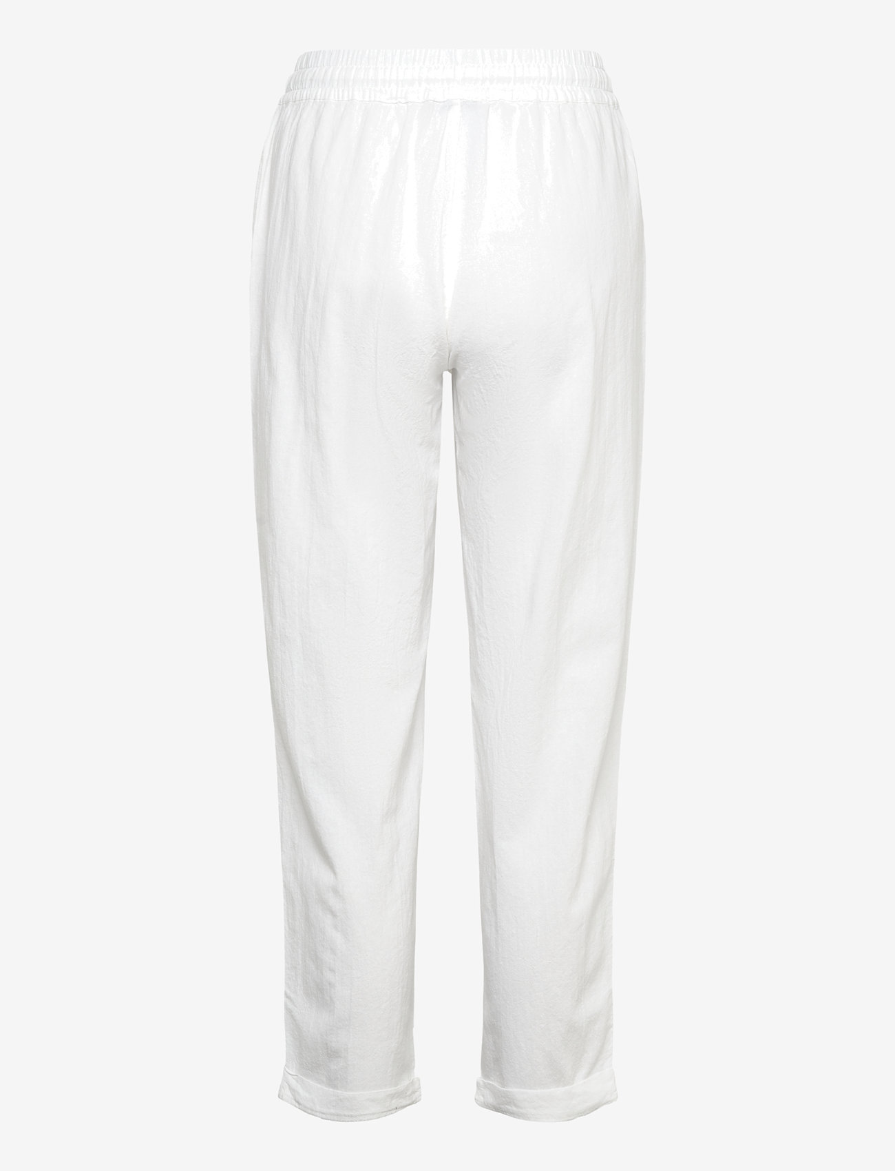 RM By Rosemunde - RMWThy MW Trousers - sirge säärega püksid - new white - 1