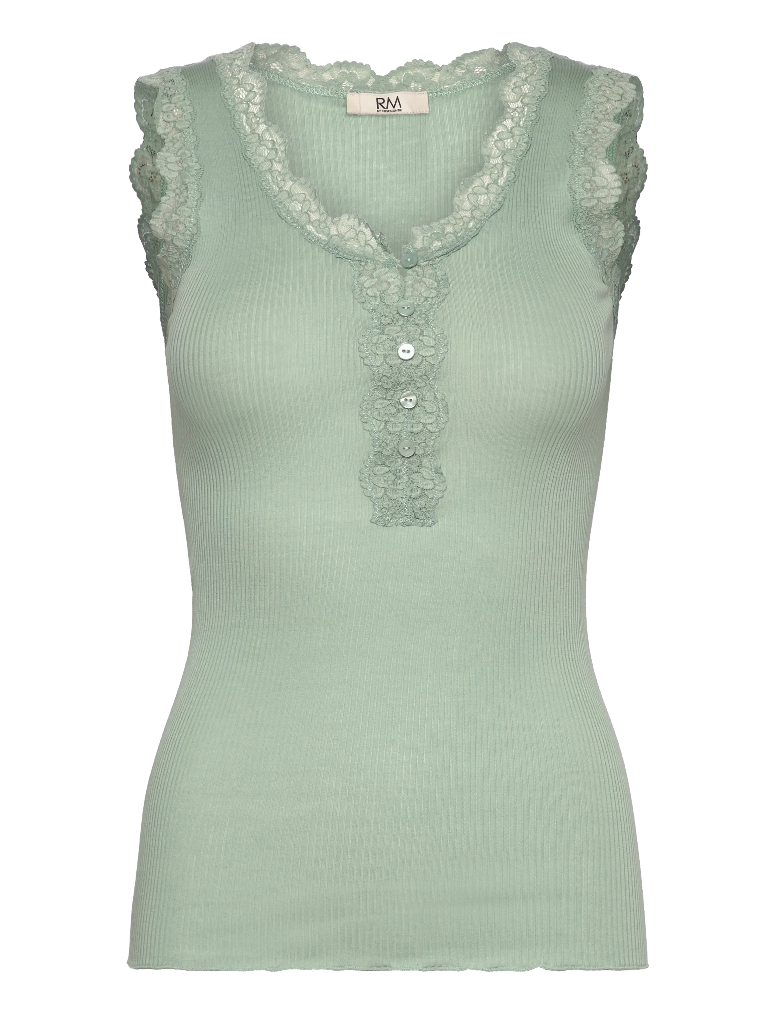 RM By Rosemunde RMWBalta Modal SL Placket Top - RM By Rosemunde - JADEITE / green