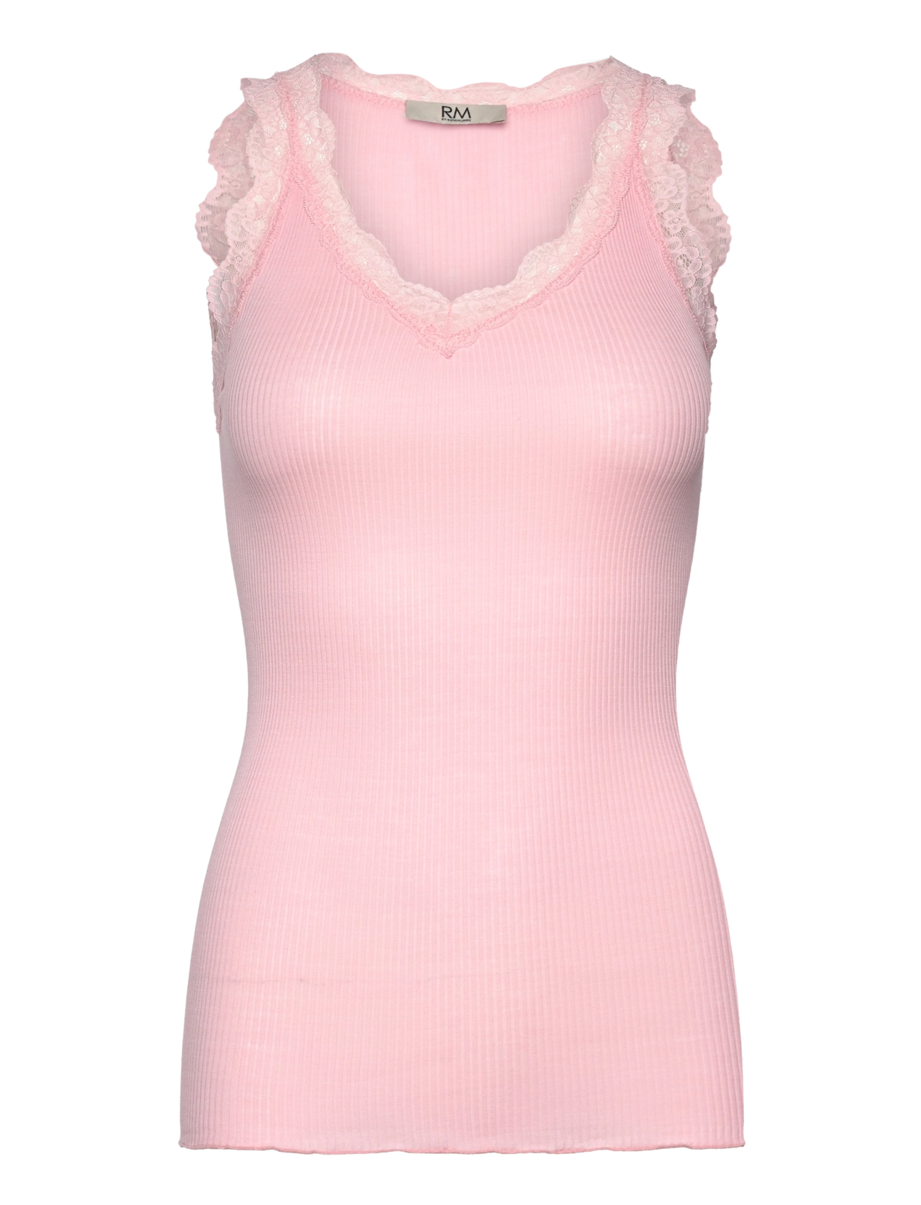 RM By Rosemunde RMWBalta Modal SL V-neck Top - Riided - ALMOND BLOSSOM / pink/rose