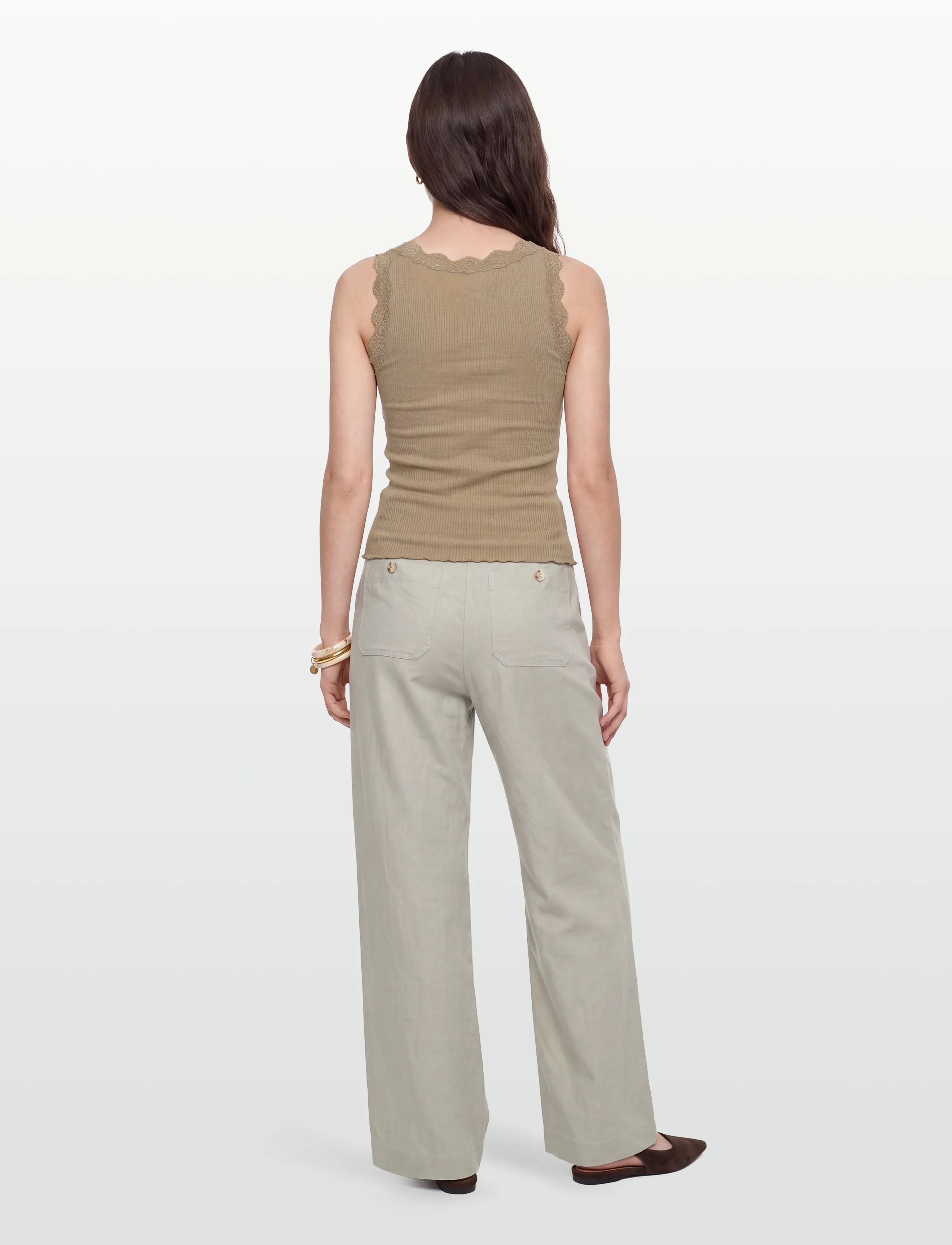 RM By Rosemunde - RMWBalta Modal SL V-neck Top - lowest prices - amphora - 4