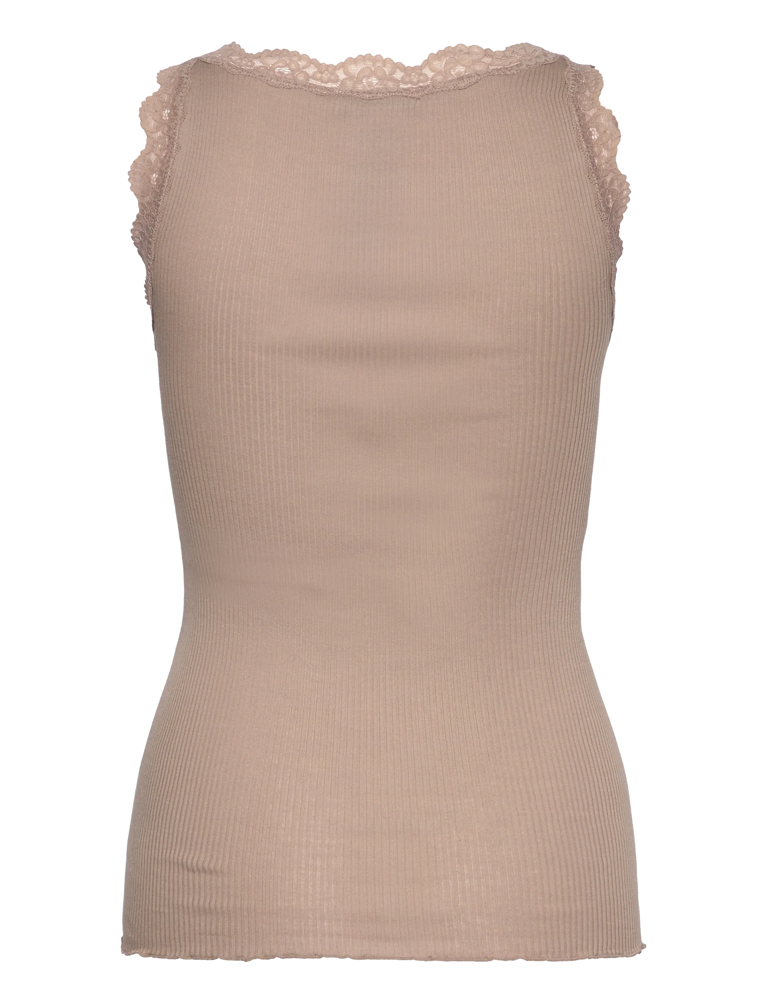 RM By Rosemunde - RMWBalta Modal SL V-neck Top - laveste priser - mocha meringue - 2