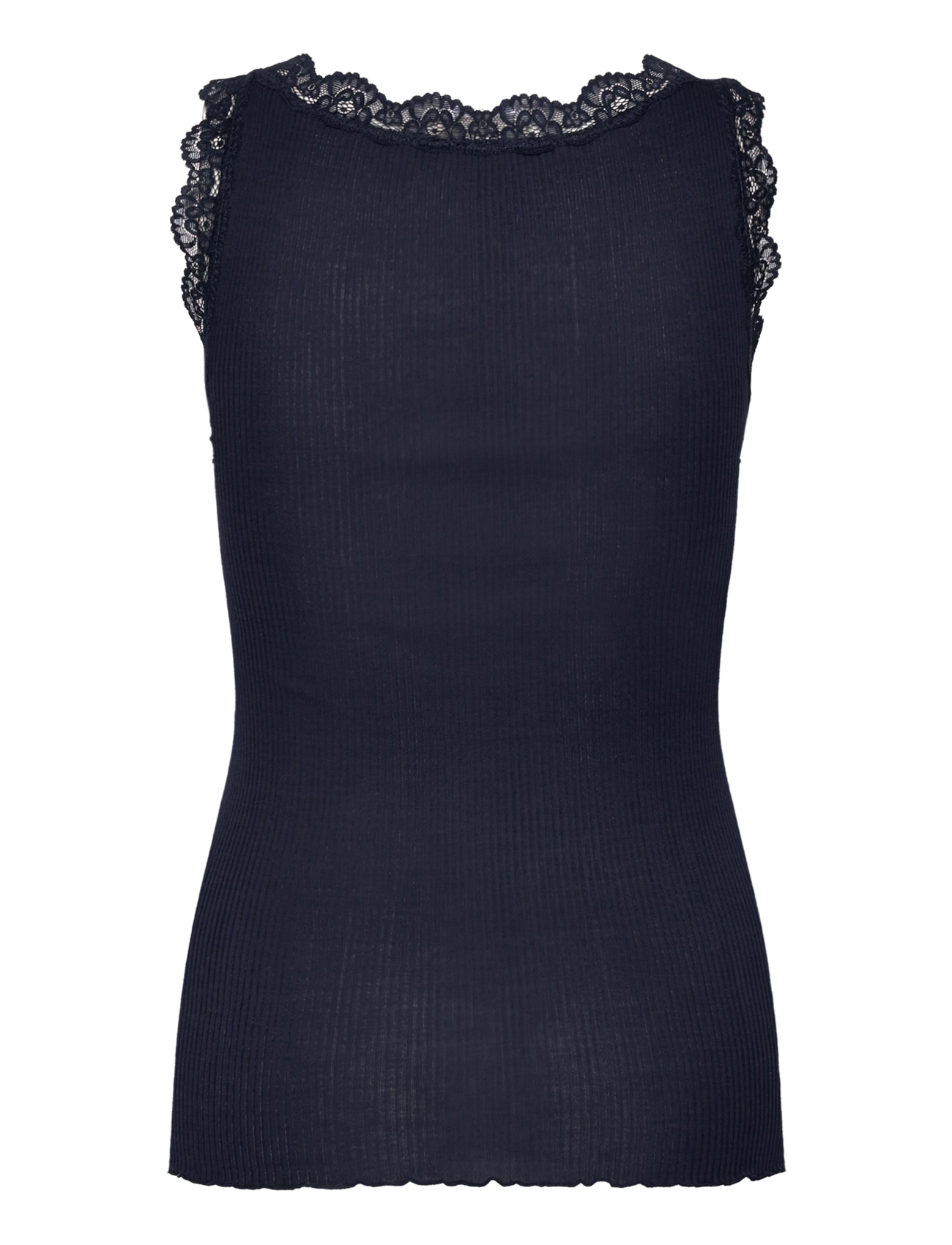 RM By Rosemunde - RMWBalta Modal SL V-neck Top - linnen - navy - 1