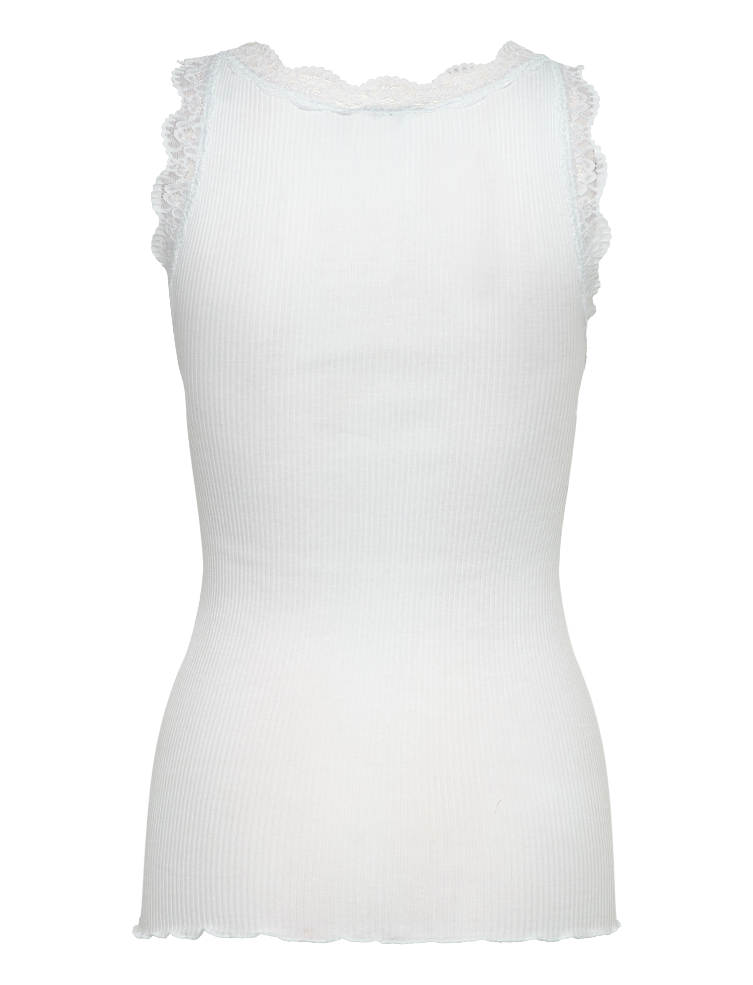 RM By Rosemunde - RMWBalta Modal SL V-neck Top - madalaimad hinnad - new white - 1