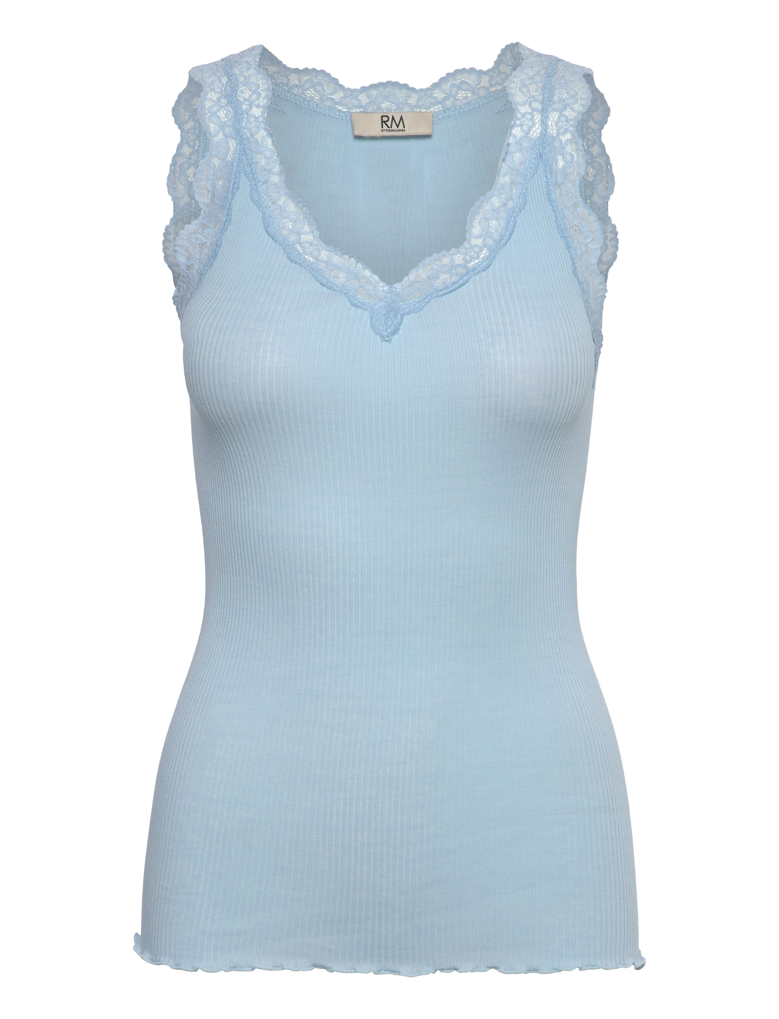 RM By Rosemunde RMWBalta Modal SL V-neck Top - RM By Rosemunde - SKYRIDE / blue