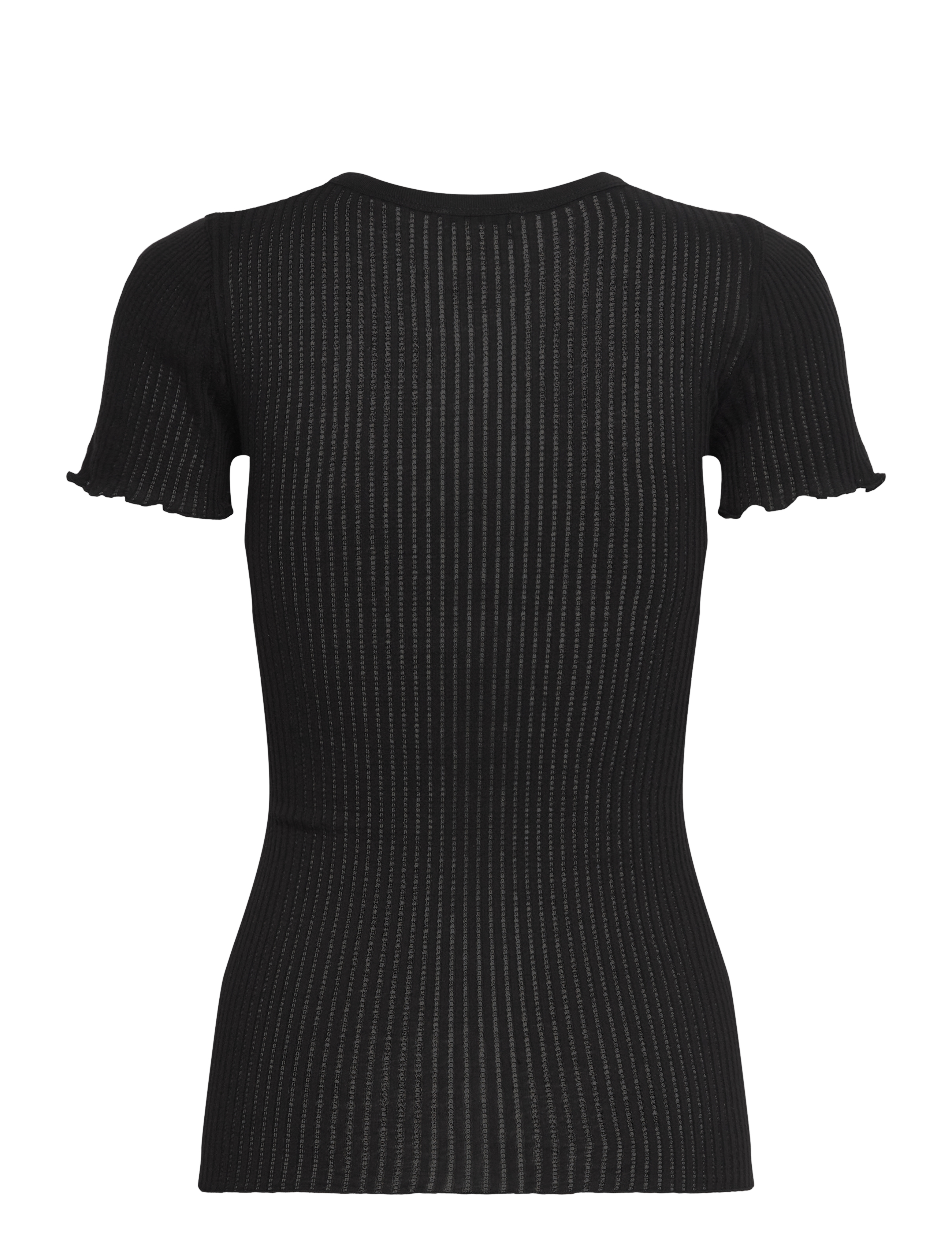 RM By Rosemunde - RMWBaku viscose SS top - t-shirts - black - 1