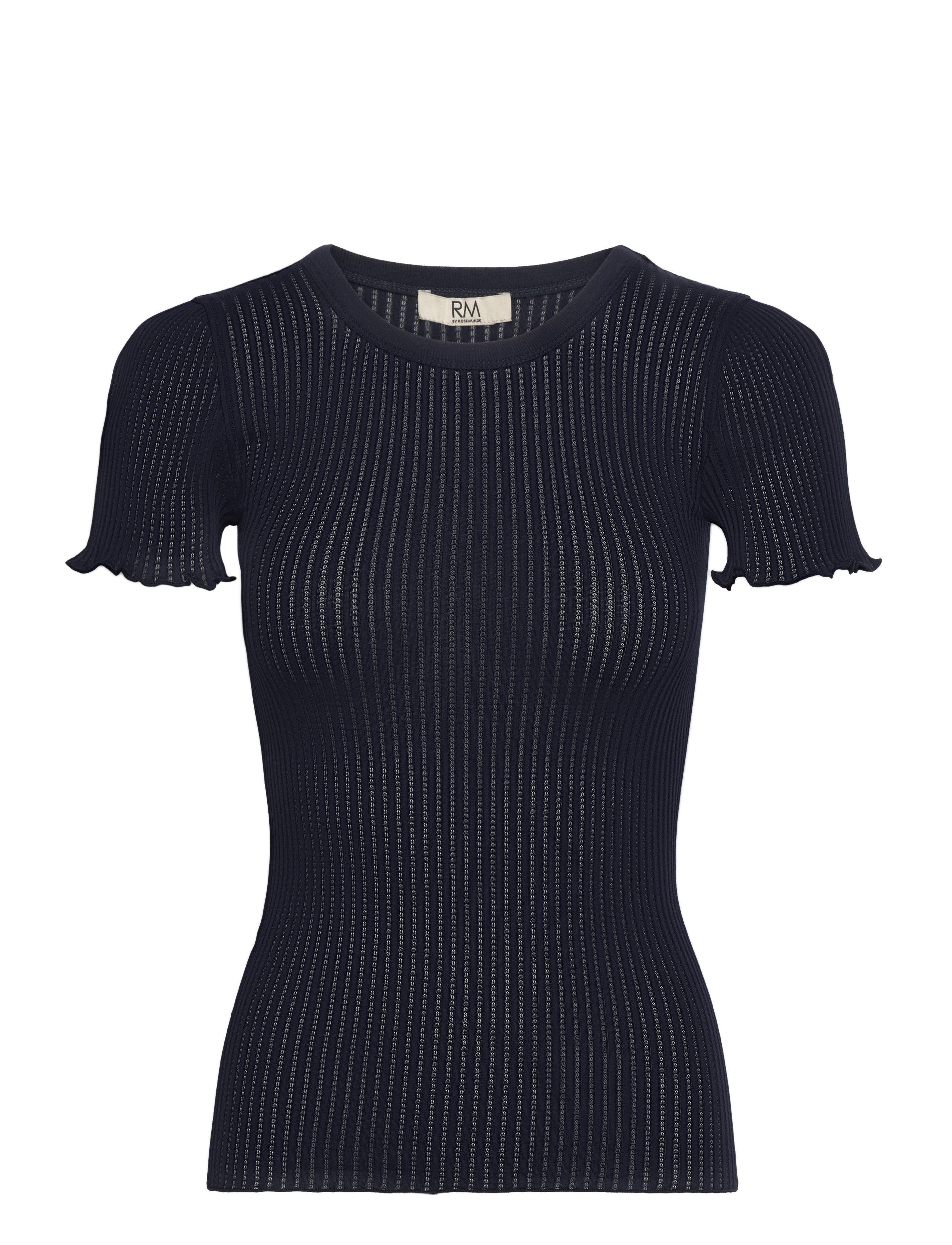 RM By Rosemunde RMWBaku viscose SS top - RM By Rosemunde - NAVY / navy