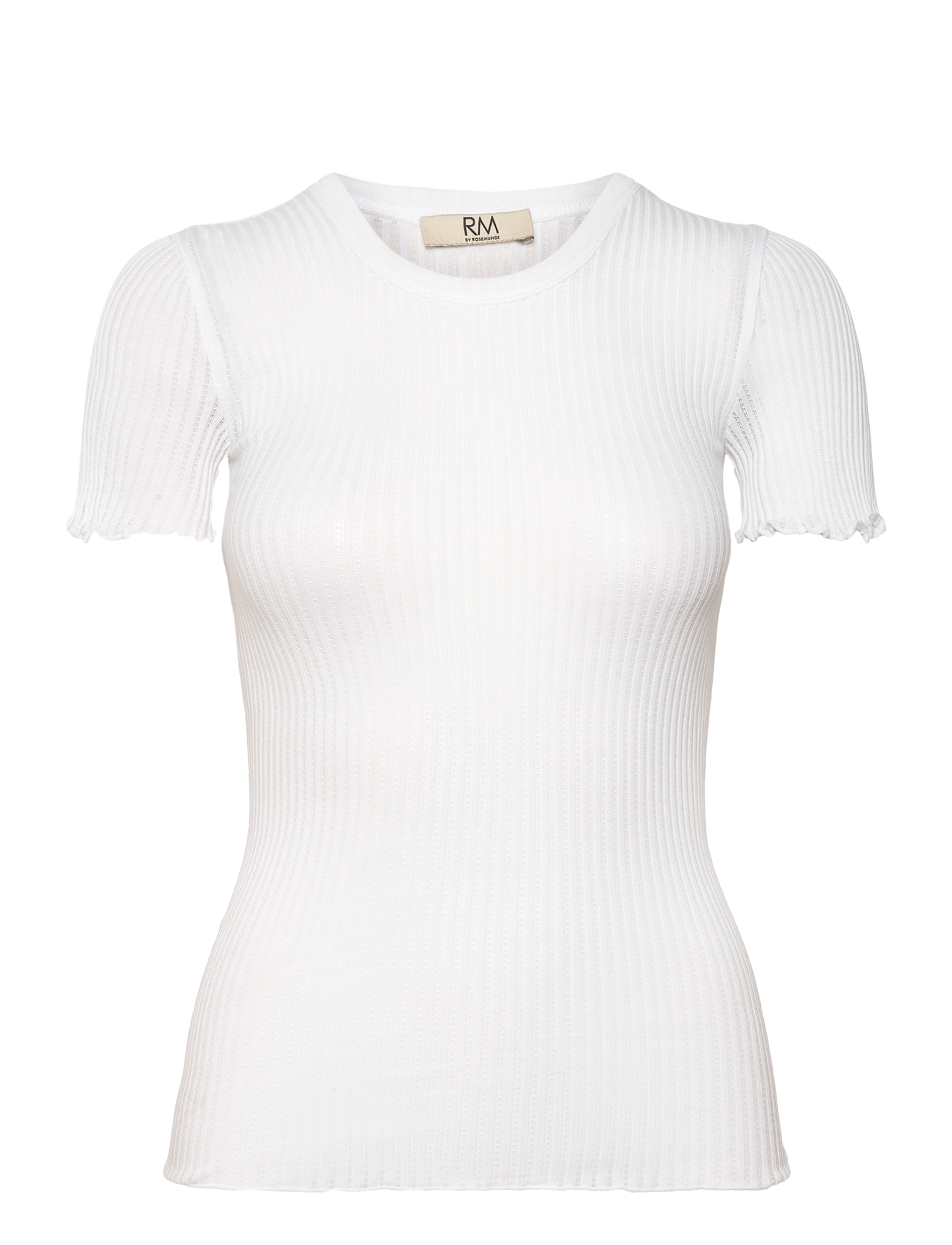 RMWBaku viscose SS top - NEW WHITE