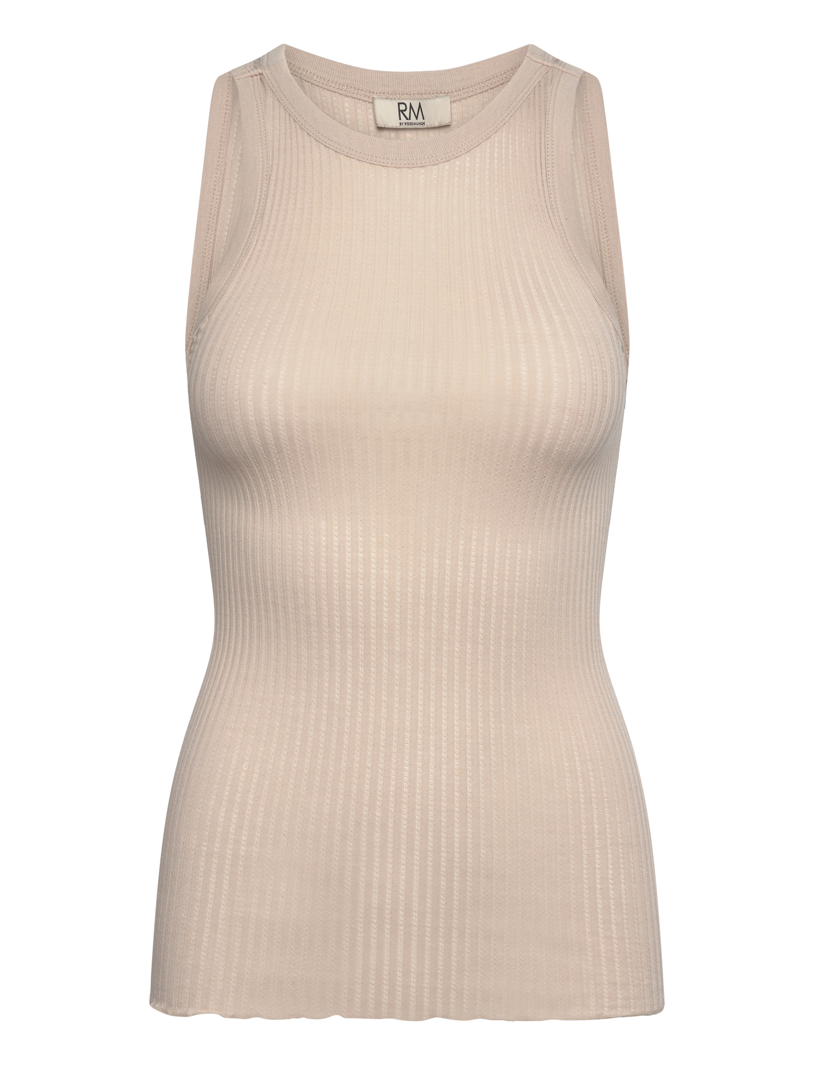 RM By Rosemunde RMWBaku viscose tank top - T-shirts & Toppe - CACAO / beige