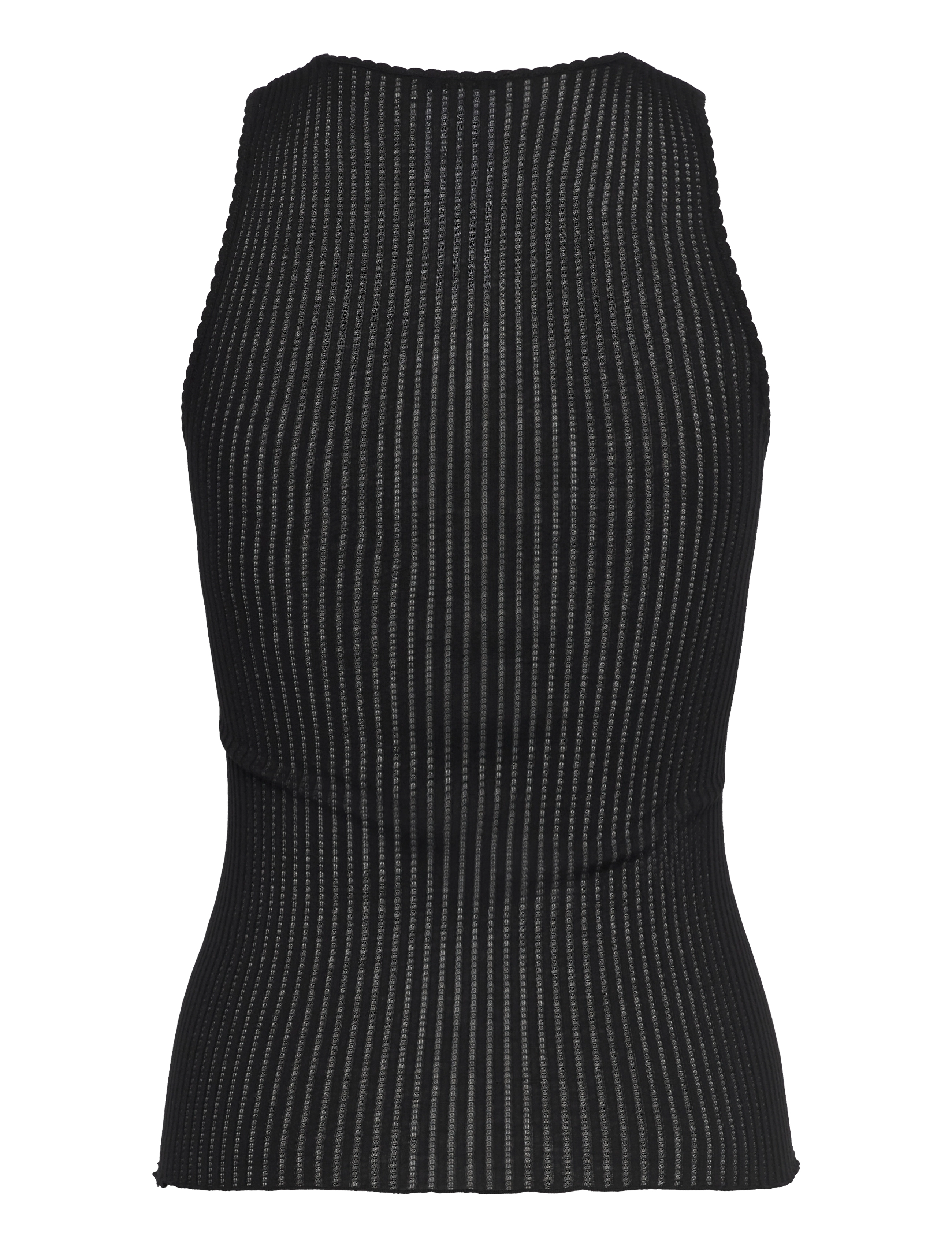 RM By Rosemunde - RMWBaku viscose U-neck tank top - Ärmellose tops - black - 1