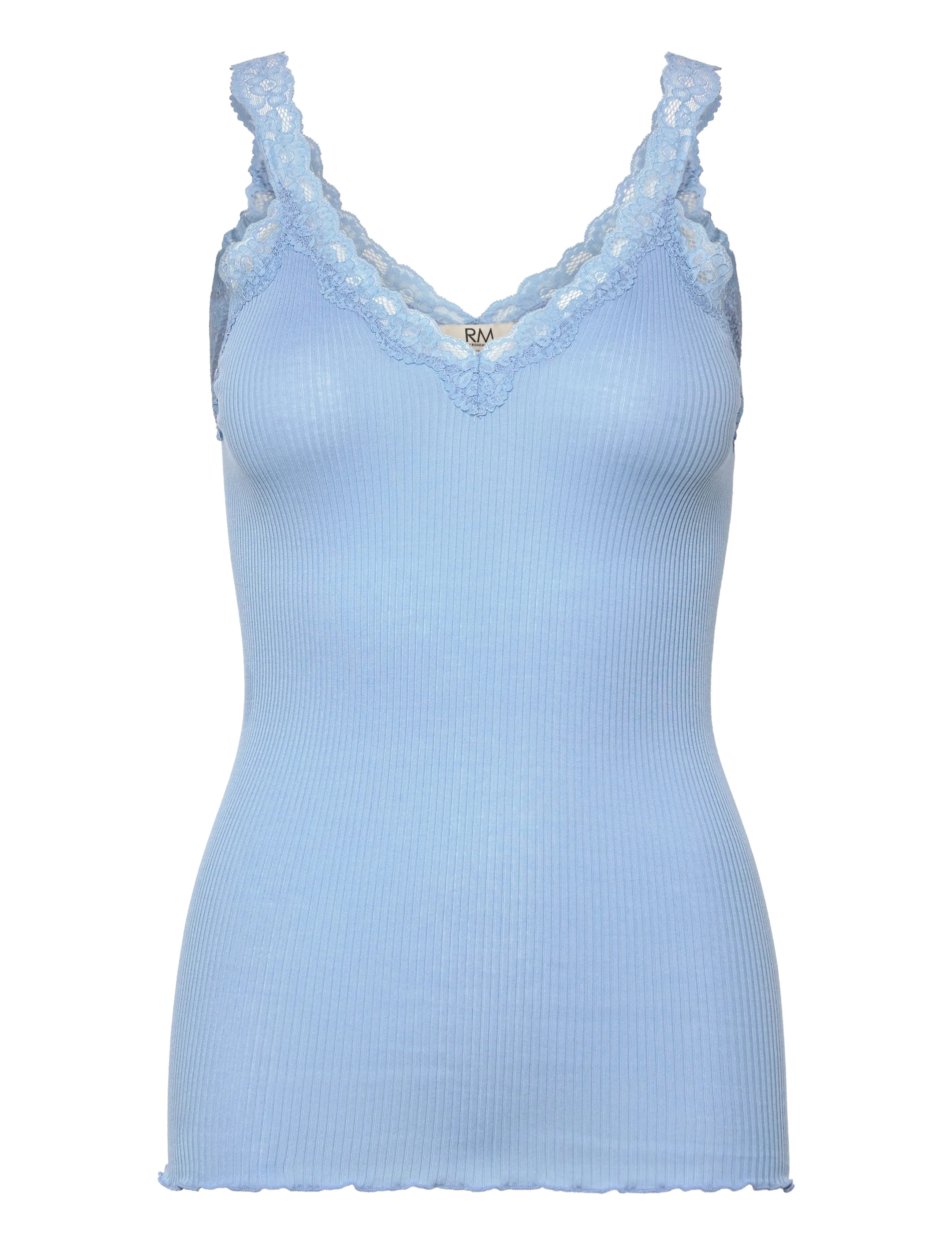 RM By Rosemunde RMWBalta modal SL V-neck top - Riided - BEL AIR BLUE / blue