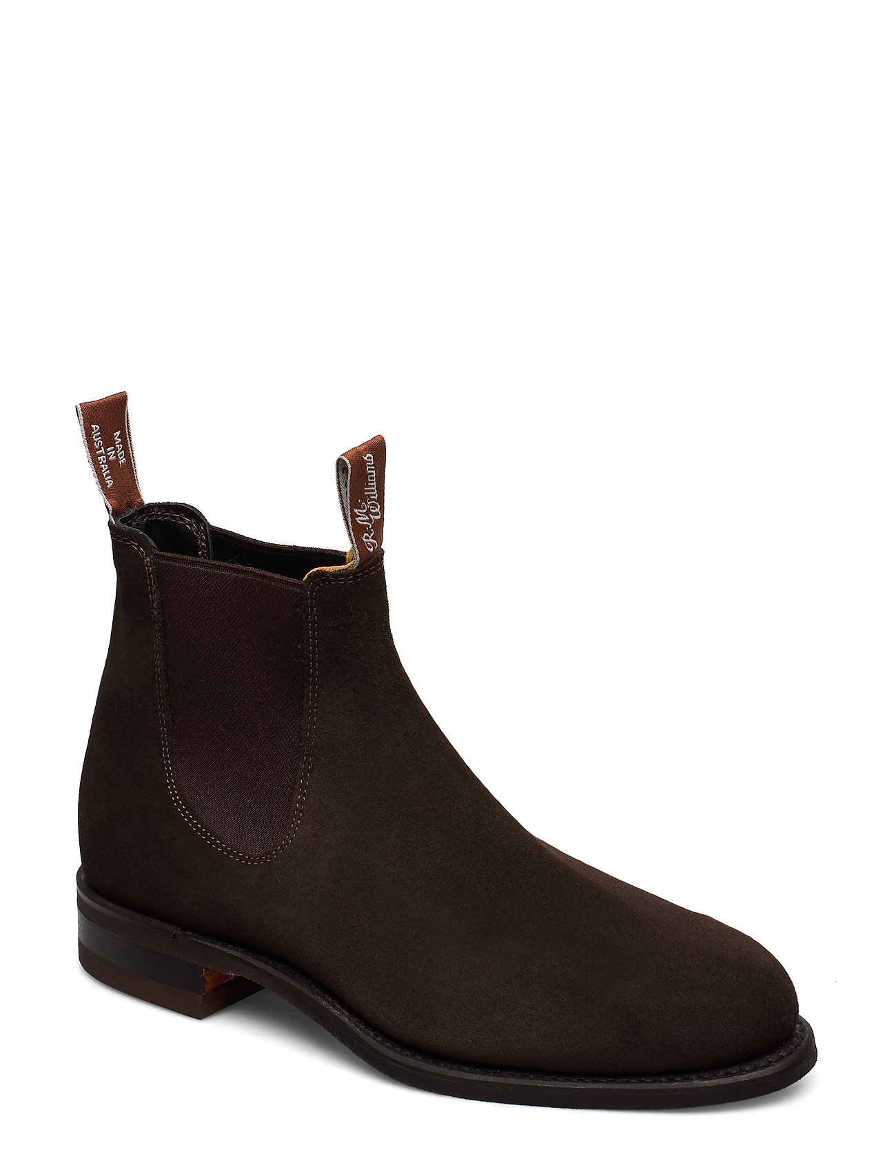R.M. Williams - Wentworth G-last Suede Chocolate - boots - chocolate - 0