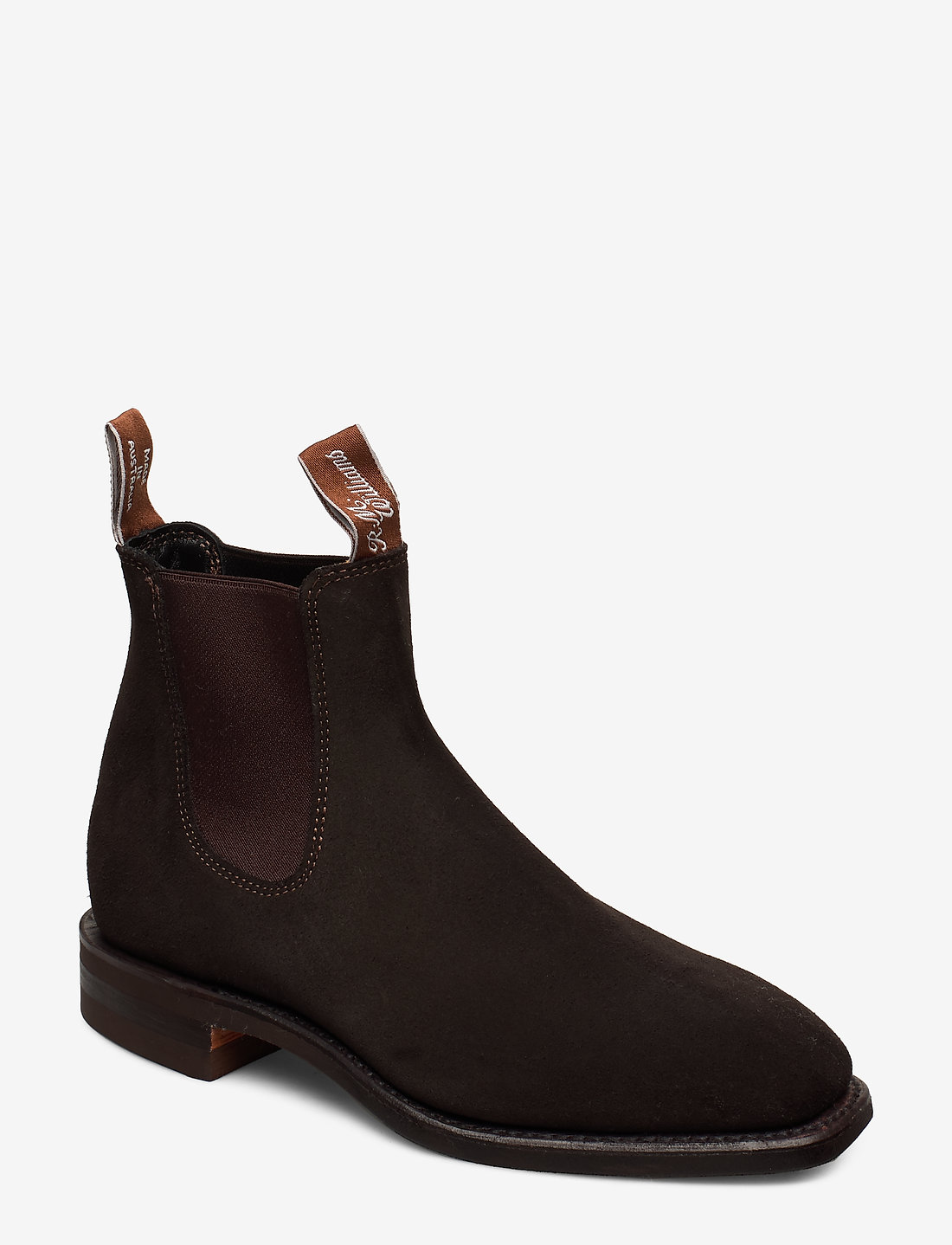 Rm williams suede chelsea best sale boots