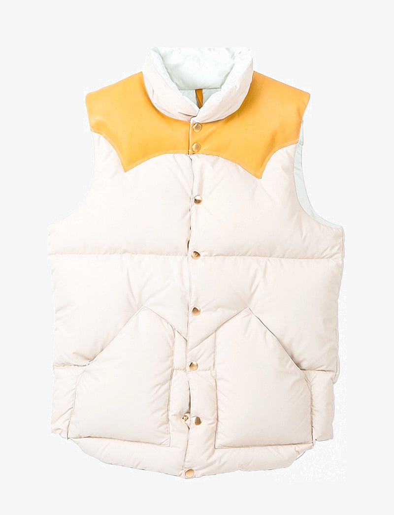 Rocky Mountain Featherbed - ROCKY MOUNT DOWNVEST - tøj - oyster grey - 0