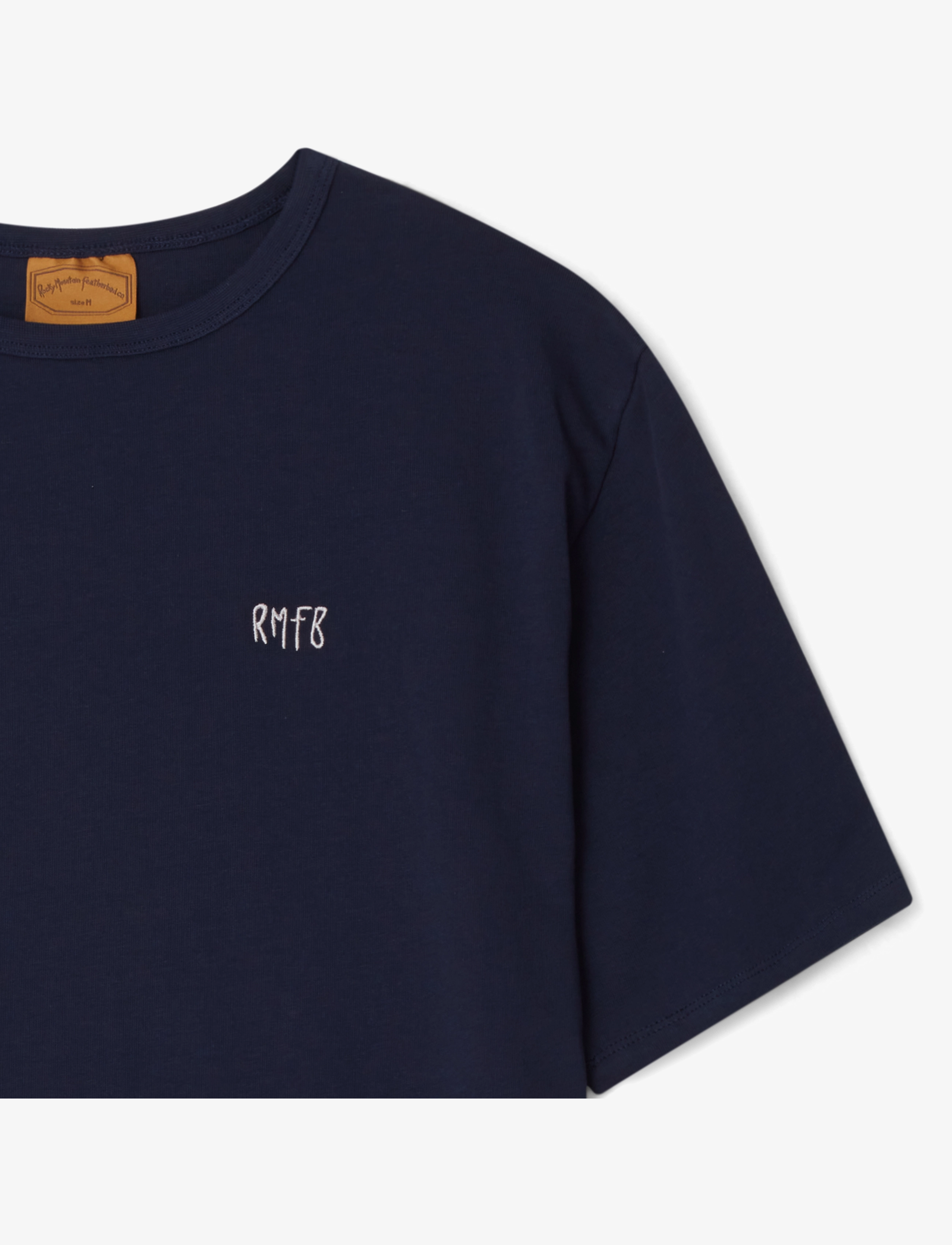 Rocky Mountain Featherbed - RMFB T-SHIRT - t-shirts - navy - 1