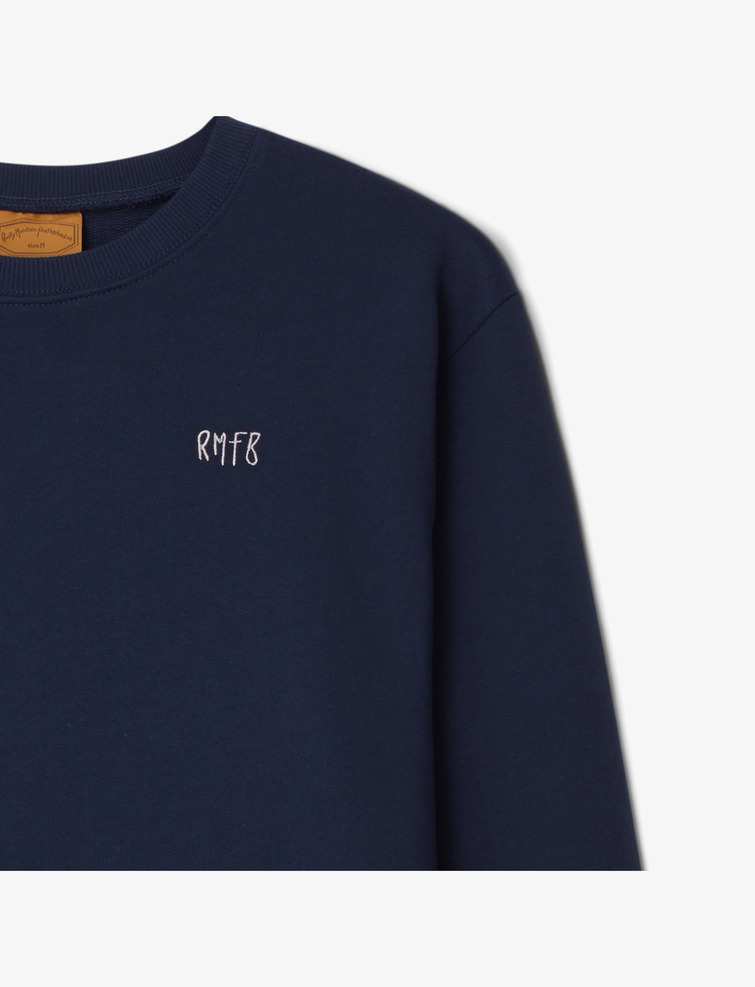 Rocky Mountain Featherbed - RMFB CREW SWEATSHIRT - tops - navy - 1