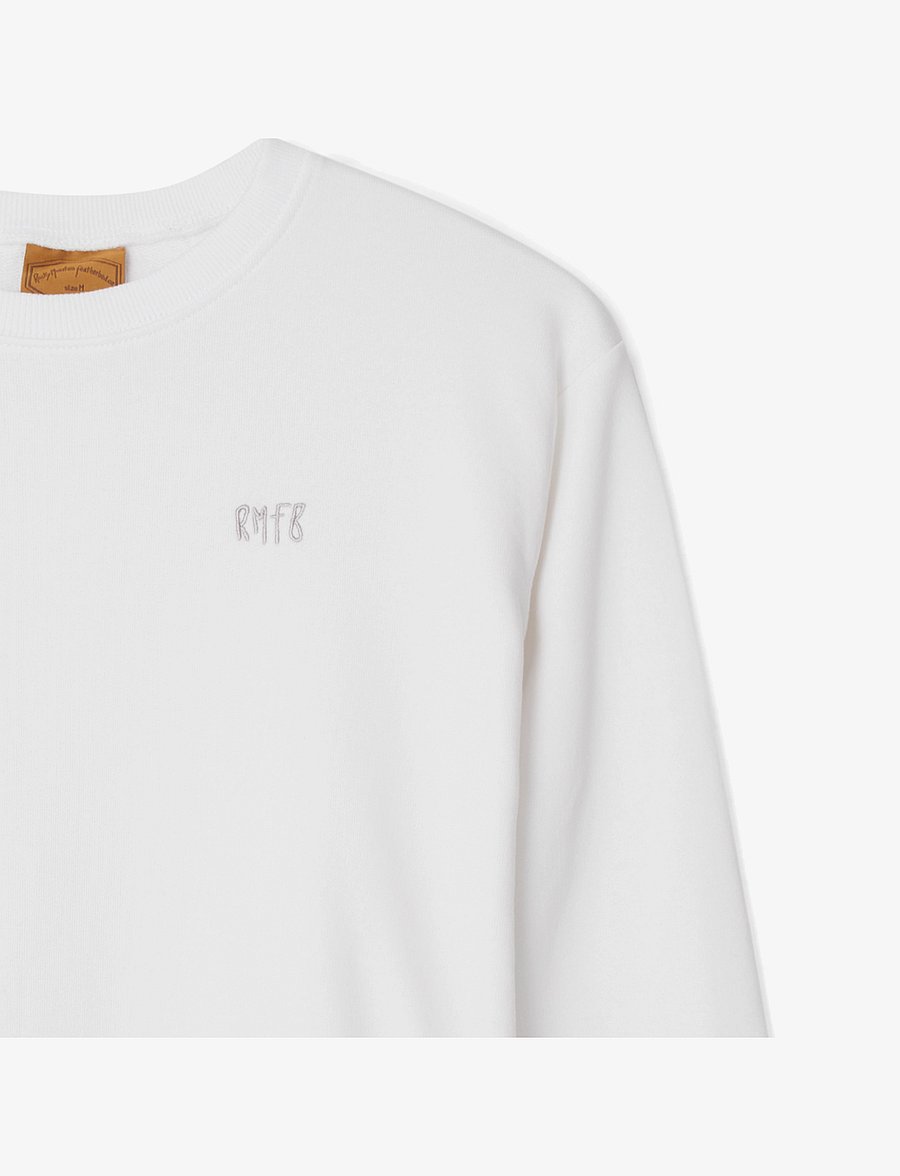 Rocky Mountain Featherbed - RMFB CREW SWEATSHIRT - tops - white - 1