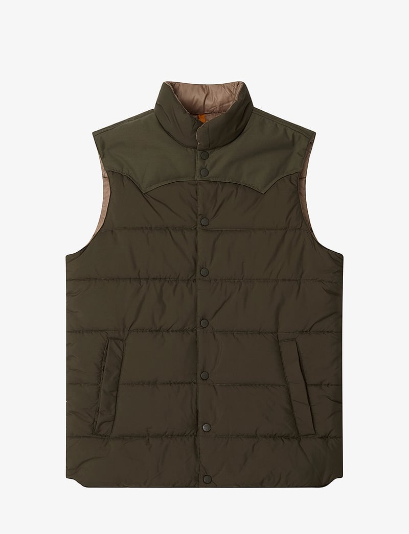 Rocky Mountain Featherbed - RM PRIMALOFT VEST - vaatteet - olive branch - 0