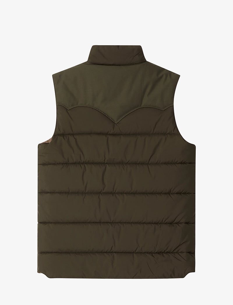 Rocky Mountain Featherbed - RM PRIMALOFT VEST - vaatteet - olive branch - 1