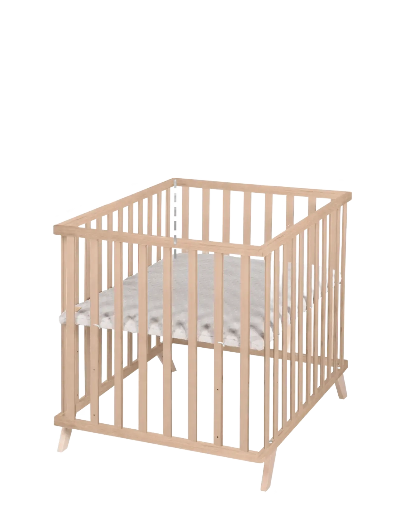 ROBA Wooden Playpen 75X100 Cm, 75X 100 cm, Baby Beds & Accessories, Weiß - Cribs, Kinder