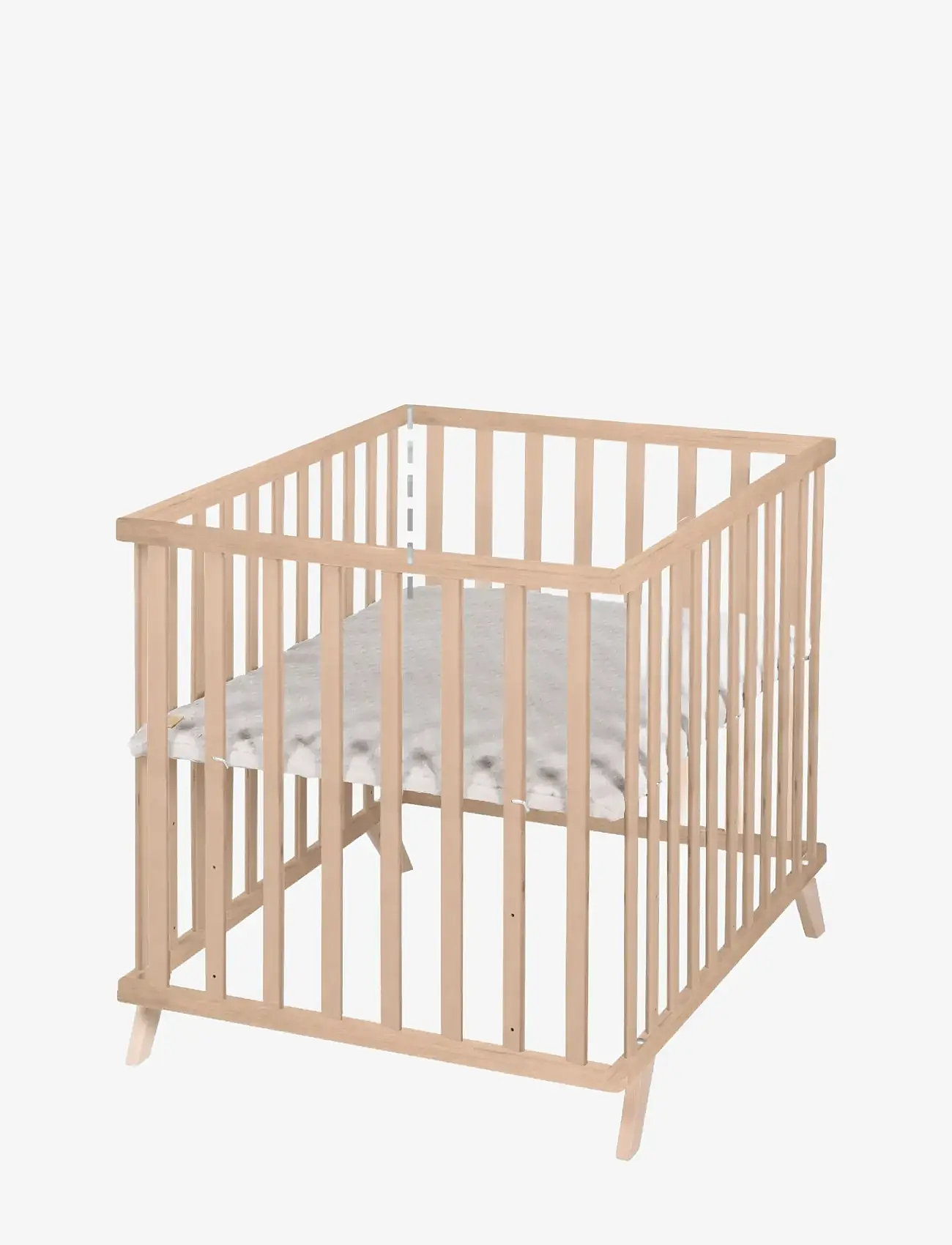 ROBA - Wooden Playpen 75x100 cm - playpens - natural organic beech - 3