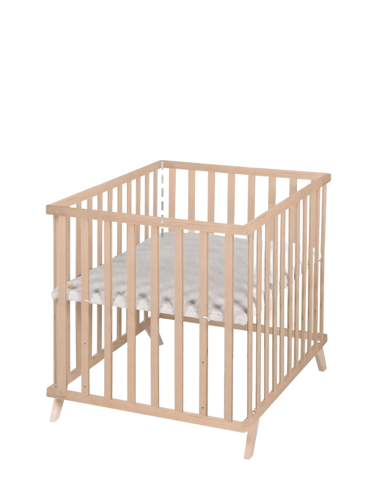 ROBA - Wooden Playpen 75x100 cm - cribs - natural organic beech - 3
