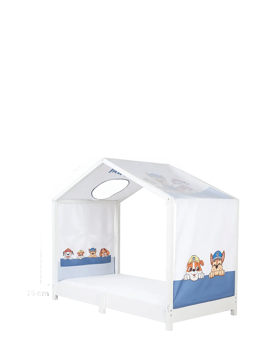 Käpapatrull - Cover for Montessori House Beds 70 x 140 cm - lastevoodid ja tarvikud - white - 1