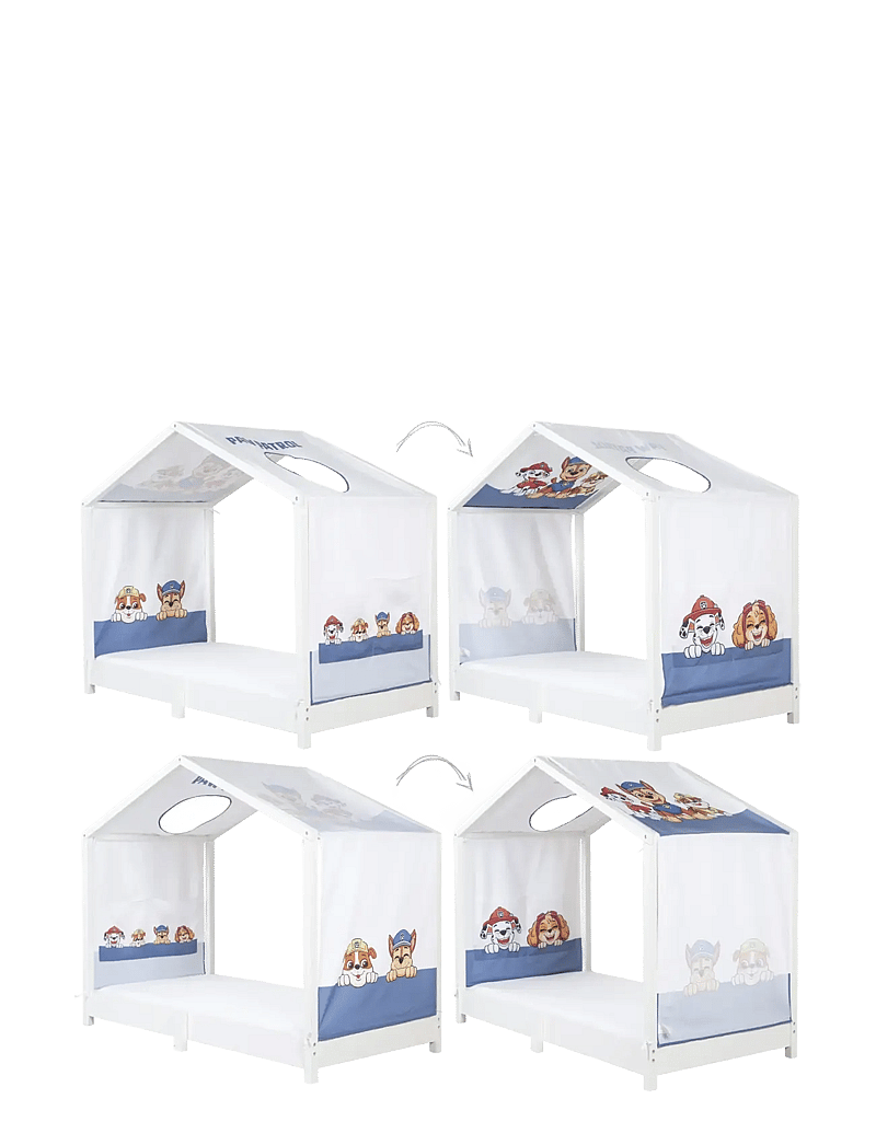 Paw Patrol - Cover for Montessori House Beds 70 x 140 cm - kinderbetten & zubehör - white - 2
